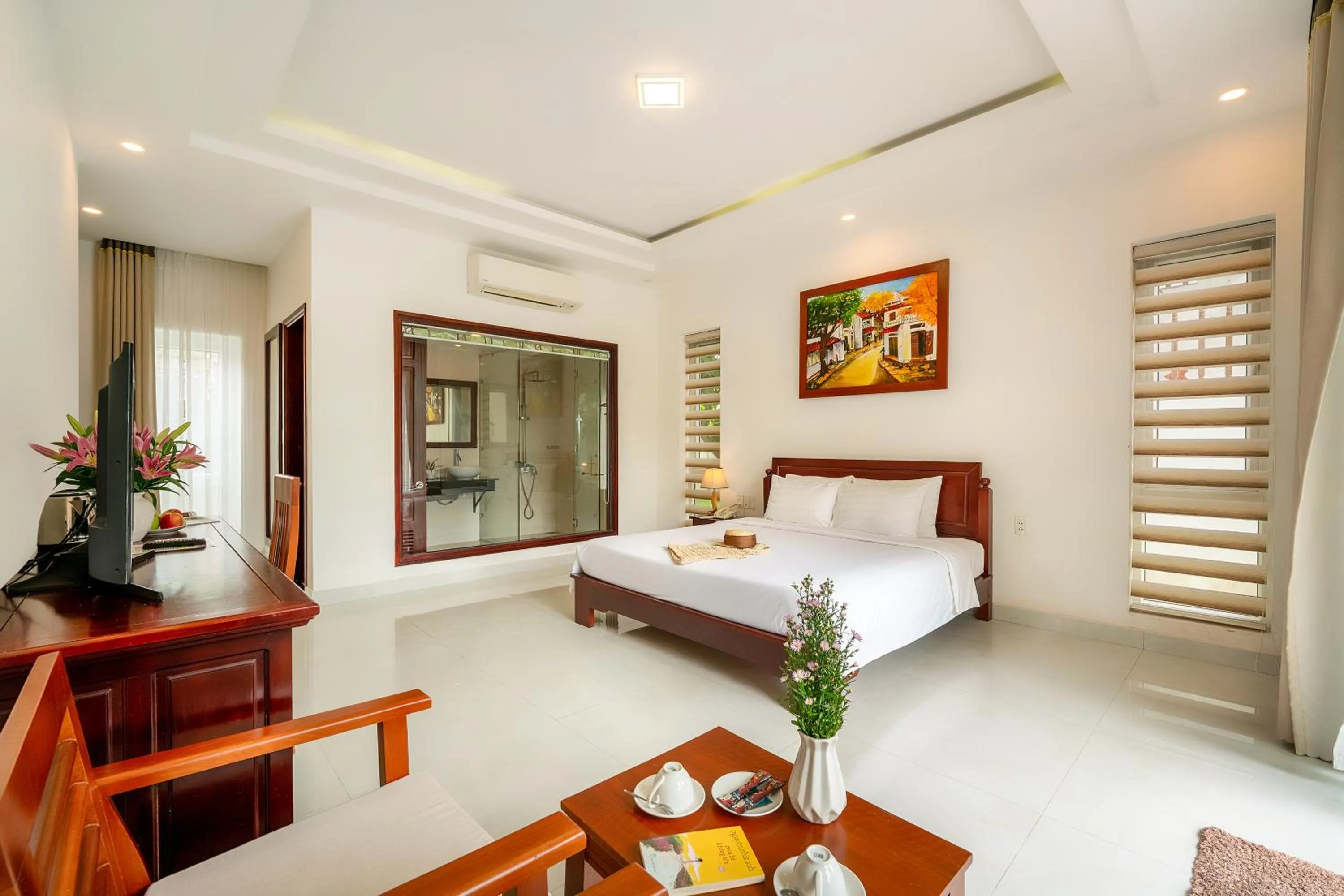 Bedroom, Bed in Hoi An Palmy Villa