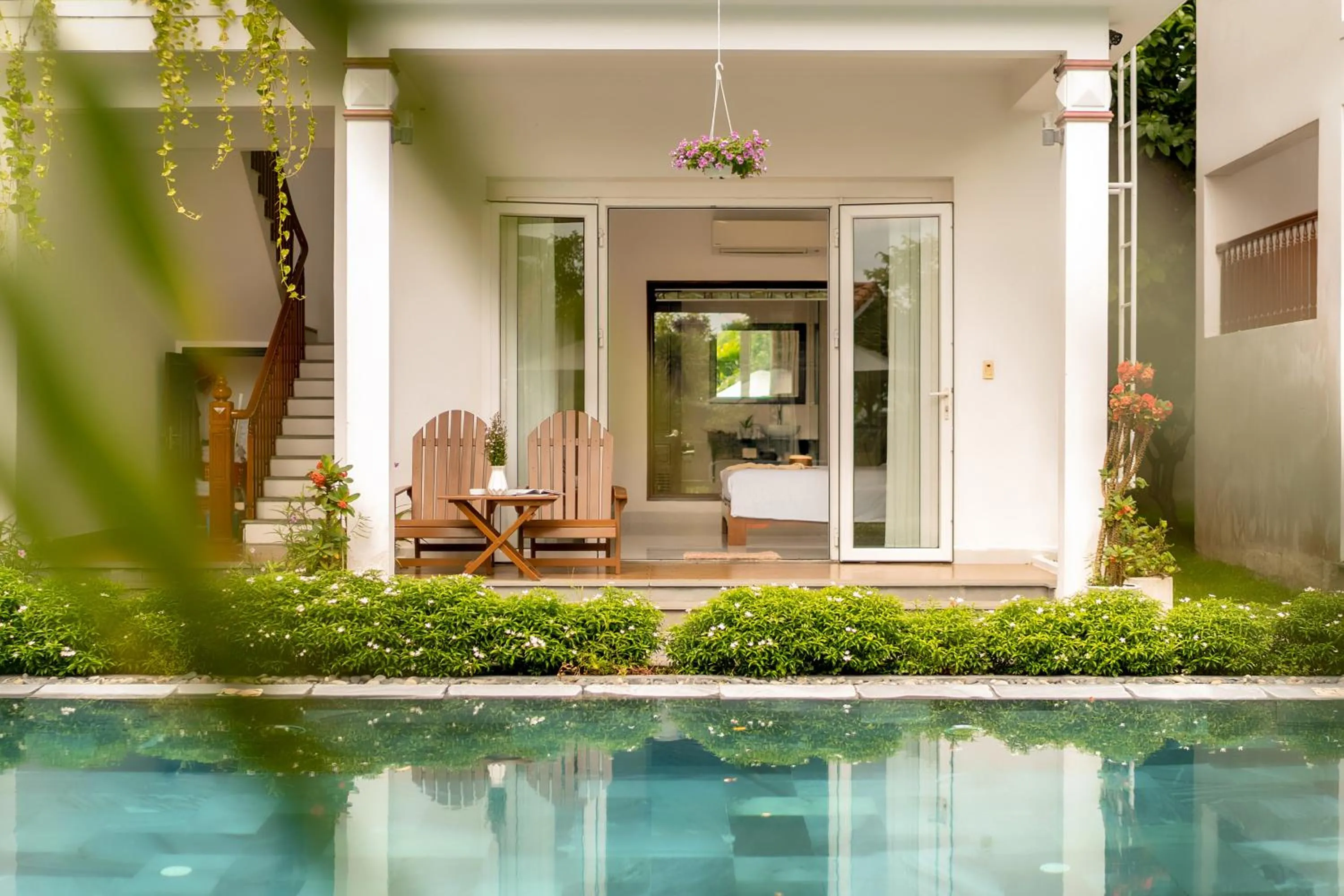 Garden view in Hoi An Palmy Villa
