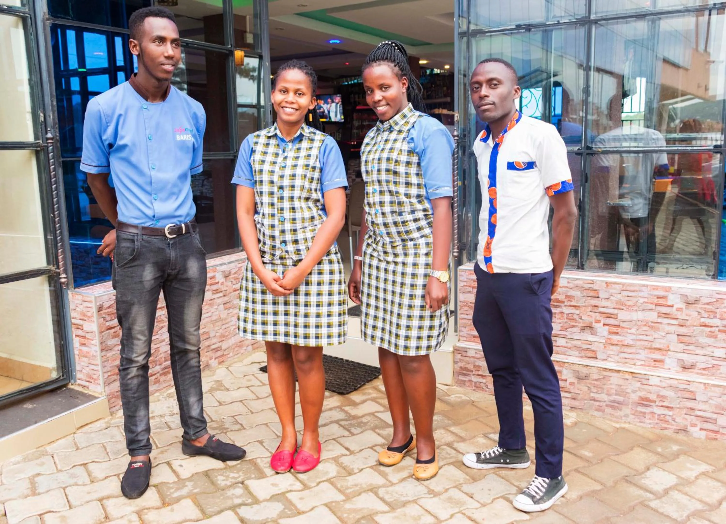 Staff in Japs Motel Mbarara