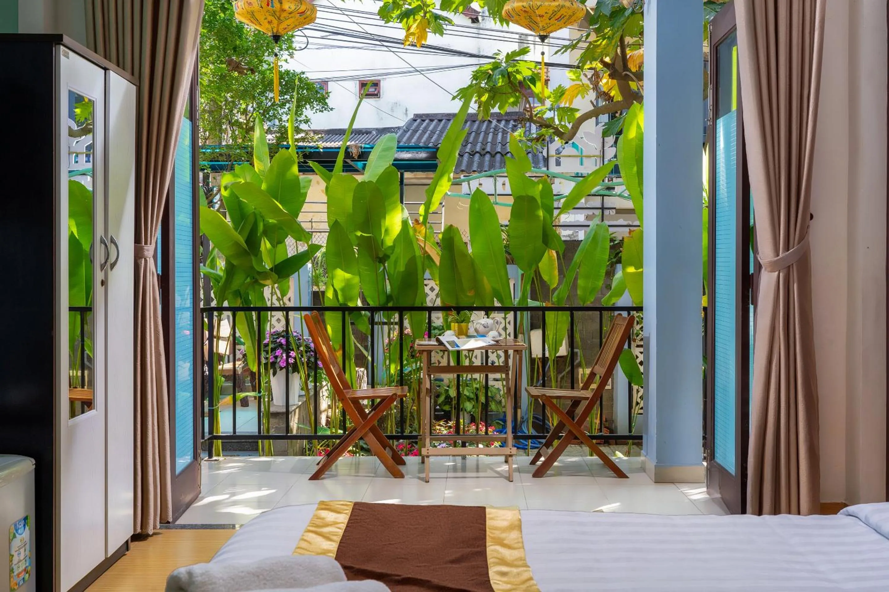 Seating area in Smart Garden Homestay