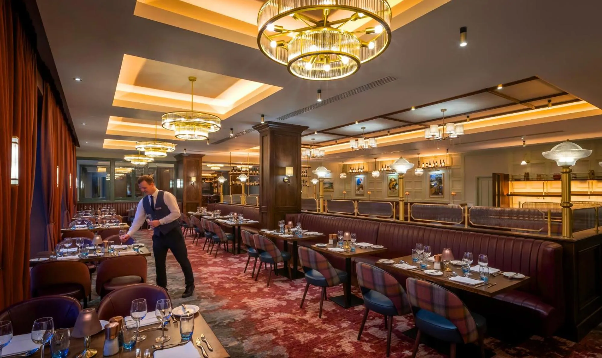 Restaurant/places to eat in Clifden Station House Hotel