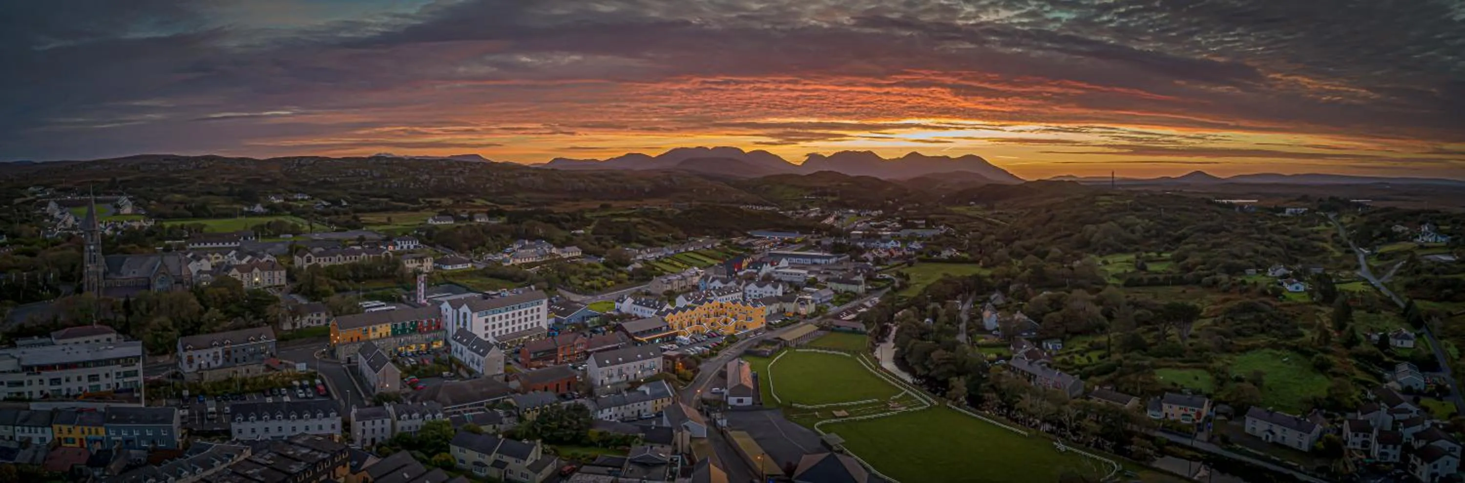 Natural landscape in Clifden Station House Hotel