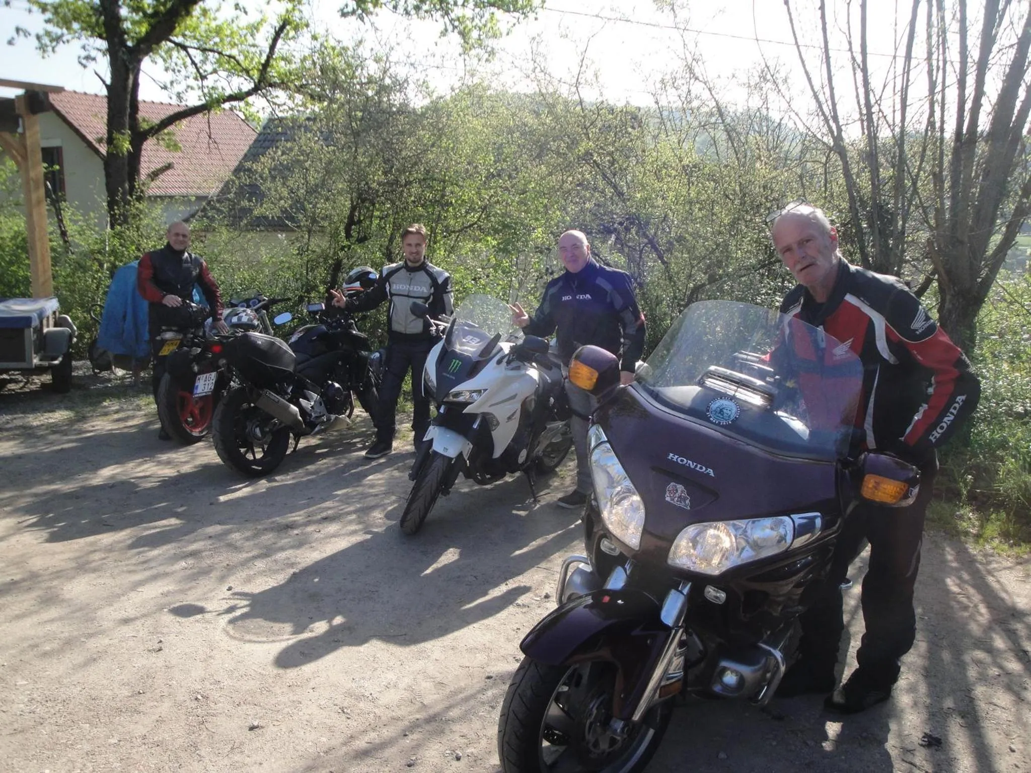 group of guests in Le Relais des Capucines
