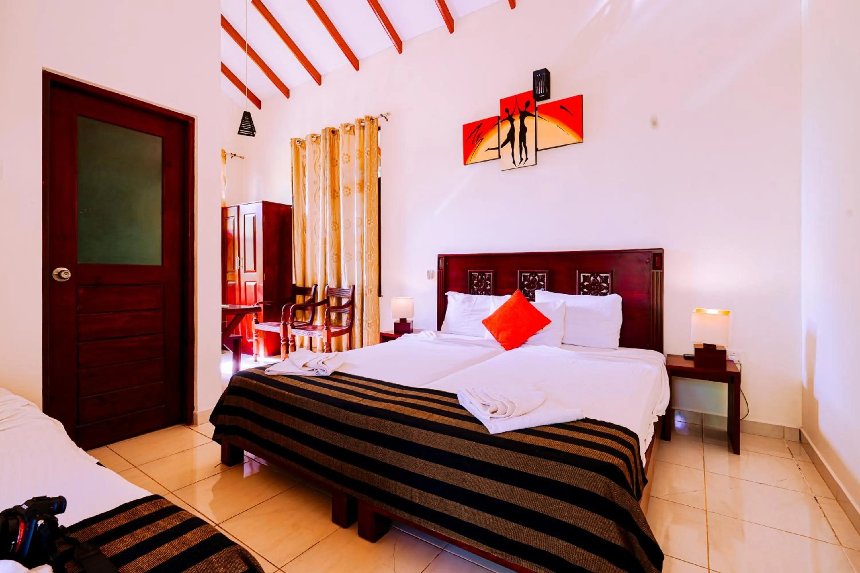 Bed in Safari Lodge Yala