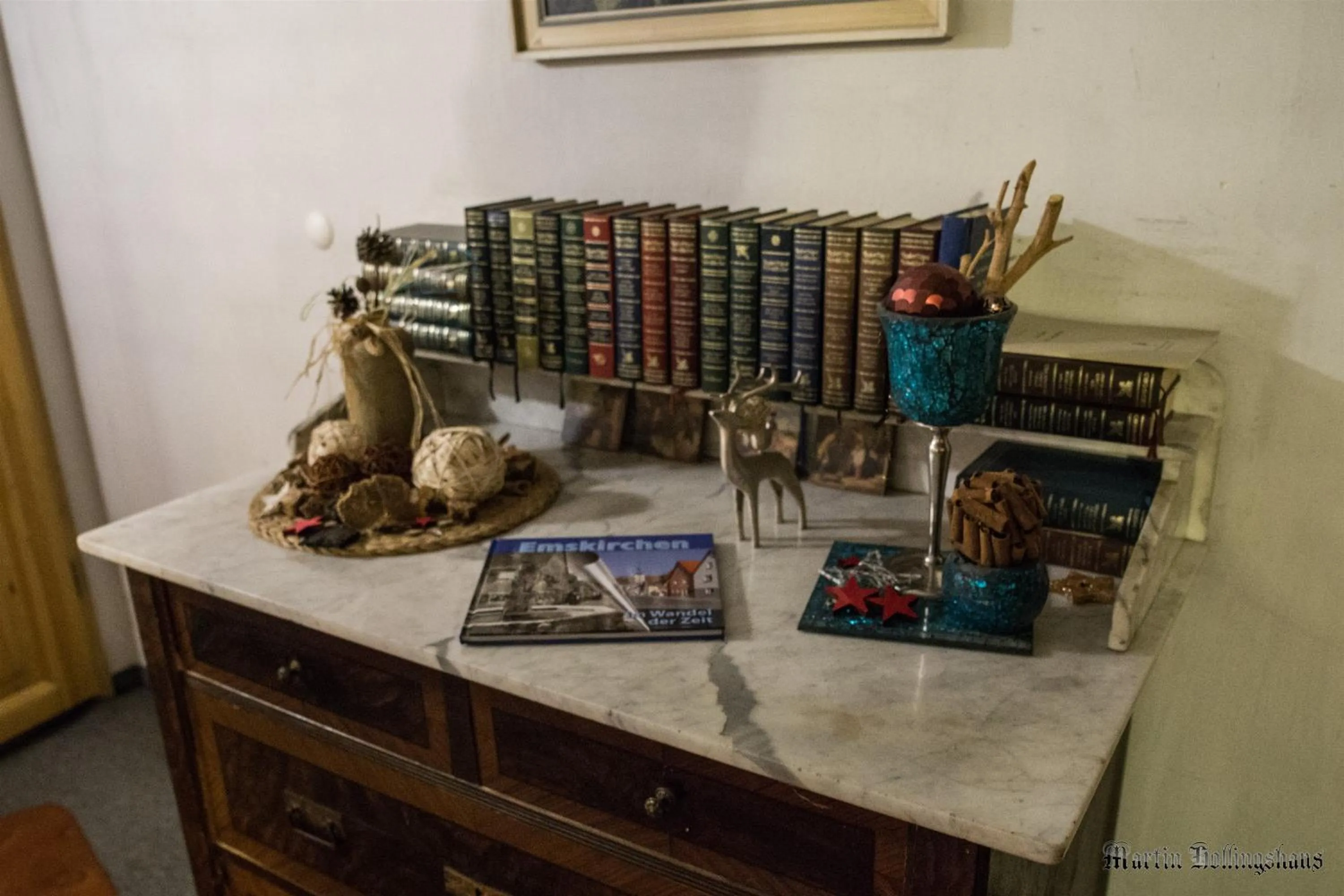 Decorative detail in Alte Poststation Goldener Hirsch