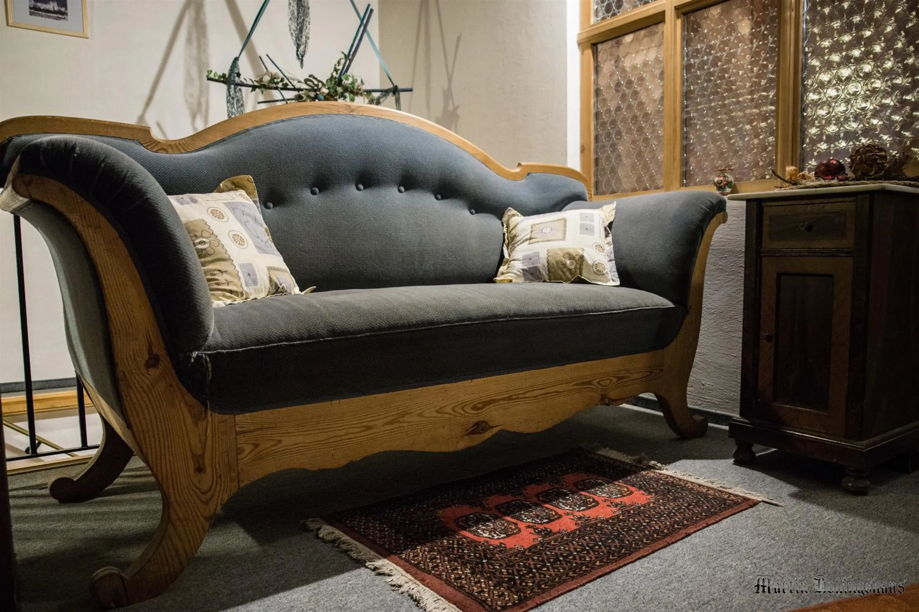 Decorative detail in Alte Poststation Goldener Hirsch