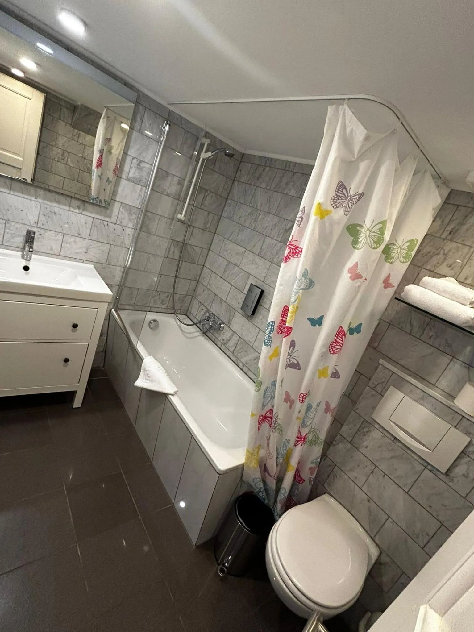 Bathroom in Boutique-garni Hotel Papillon