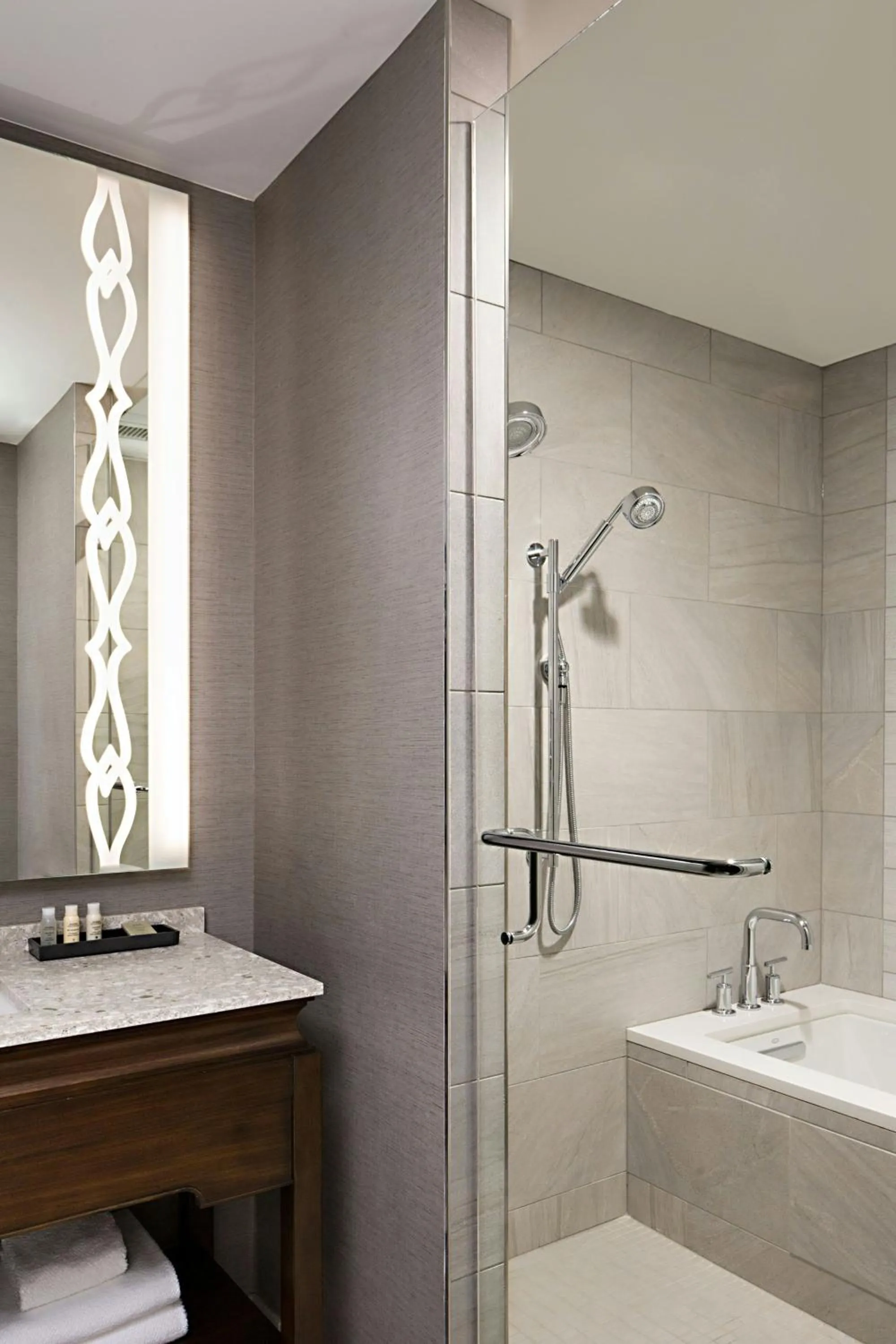 Bathroom in Renaissance Dallas at Plano Legacy West Hotel