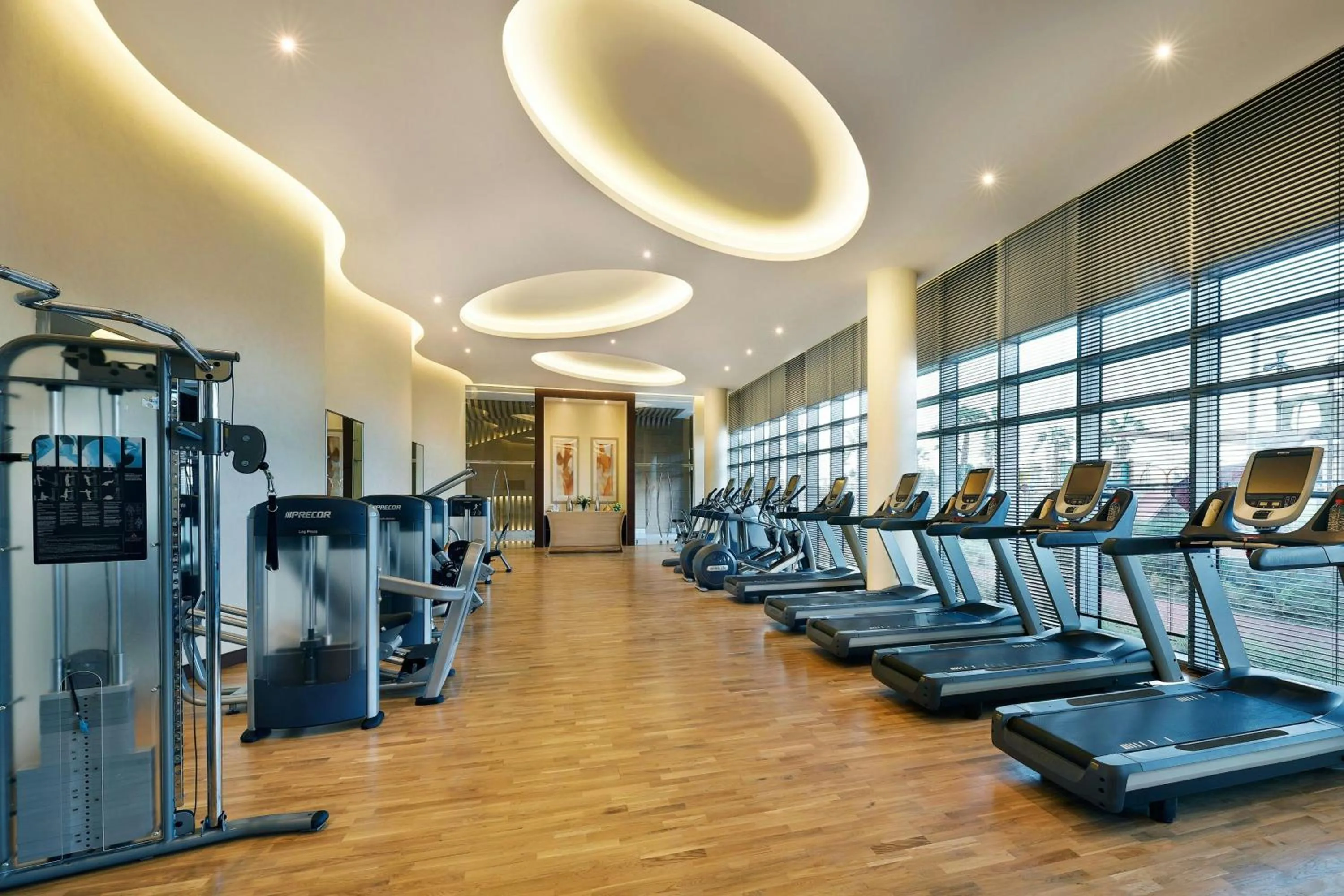 Fitness centre/facilities in Marriott Hotel Al Forsan, Abu Dhabi