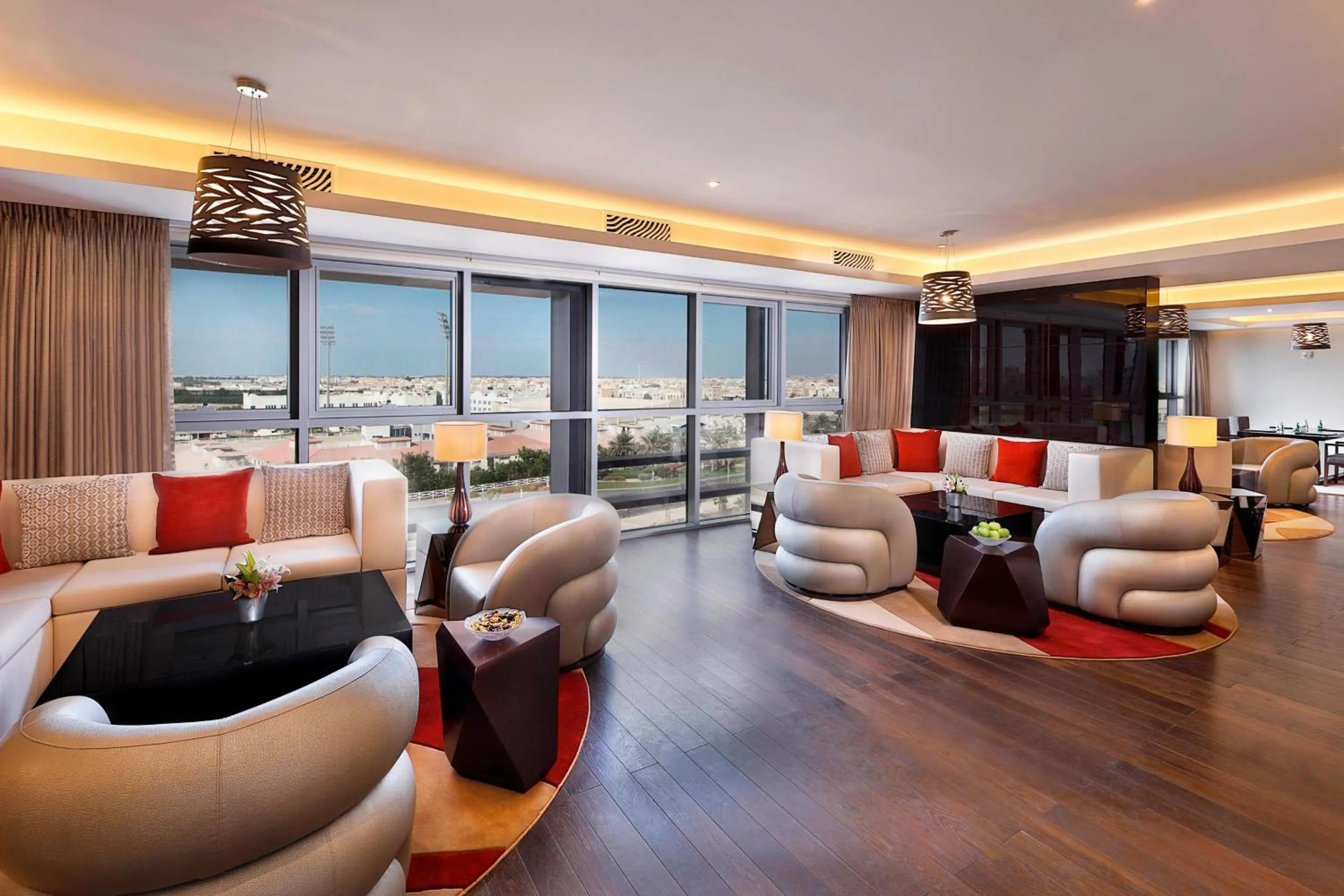 Lounge or bar in Marriott Hotel Al Forsan, Abu Dhabi