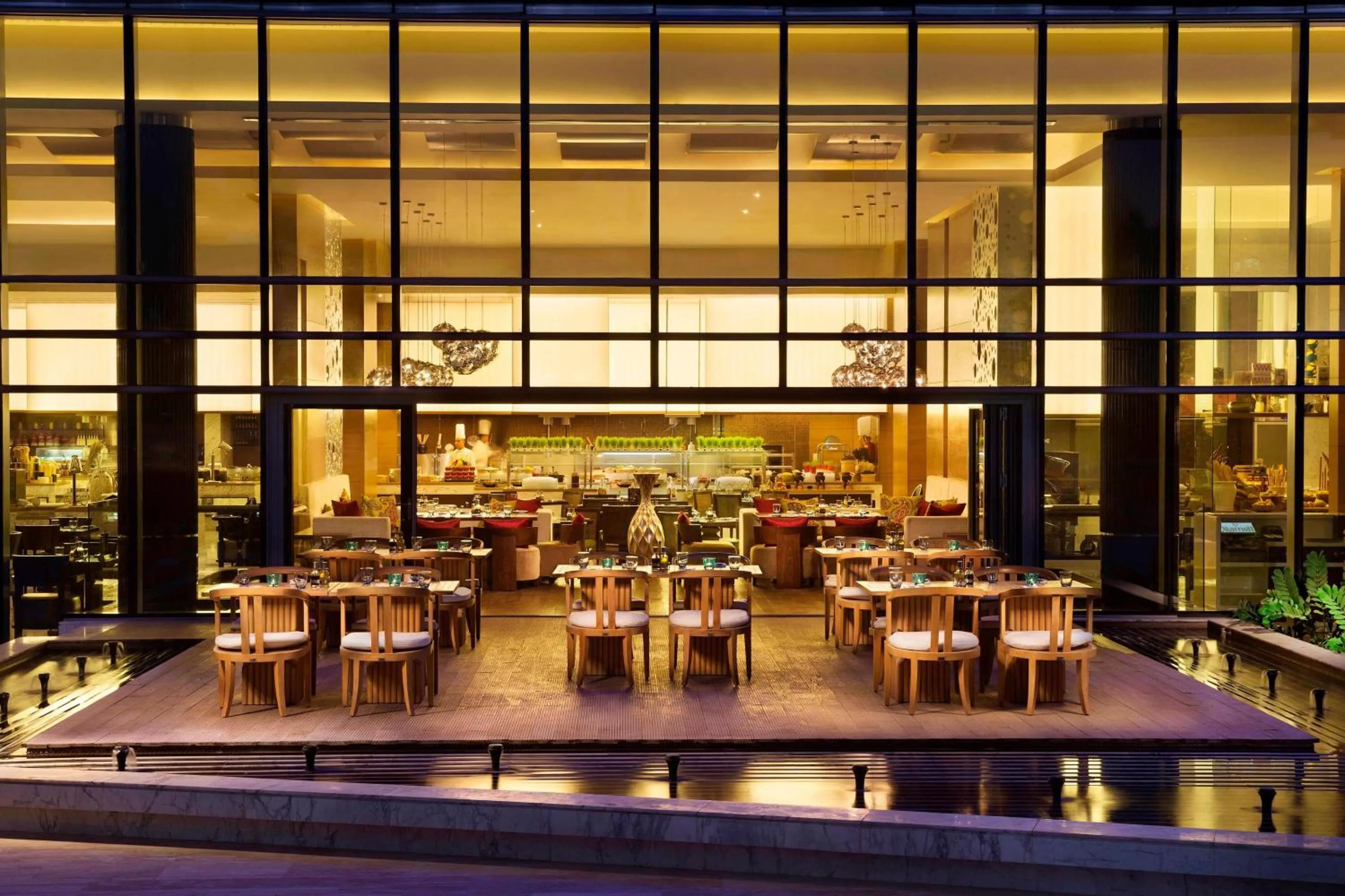 Restaurant/places to eat in Marriott Hotel Al Forsan, Abu Dhabi