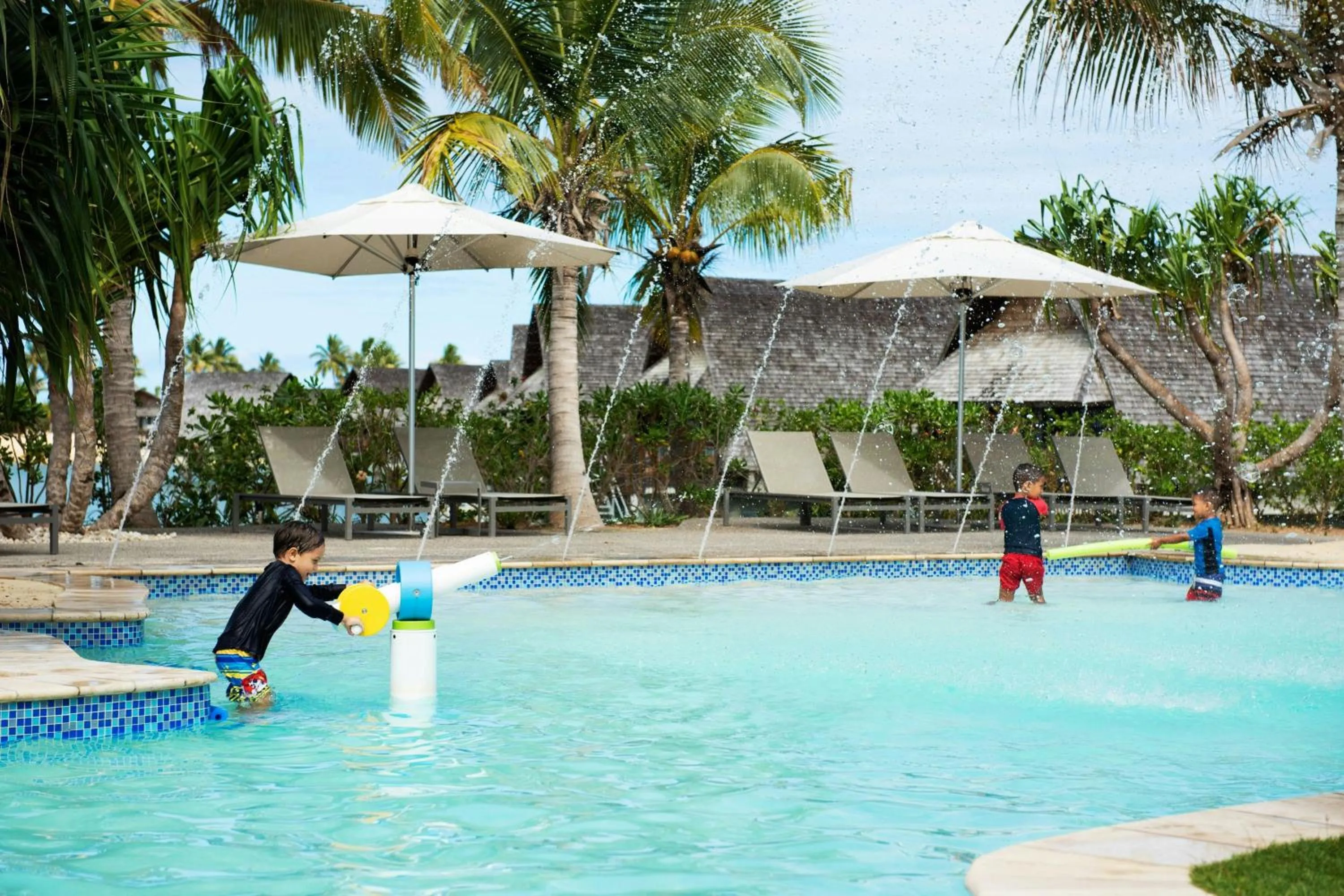 Swimming pool in Fiji Marriott Resort Momi Bay