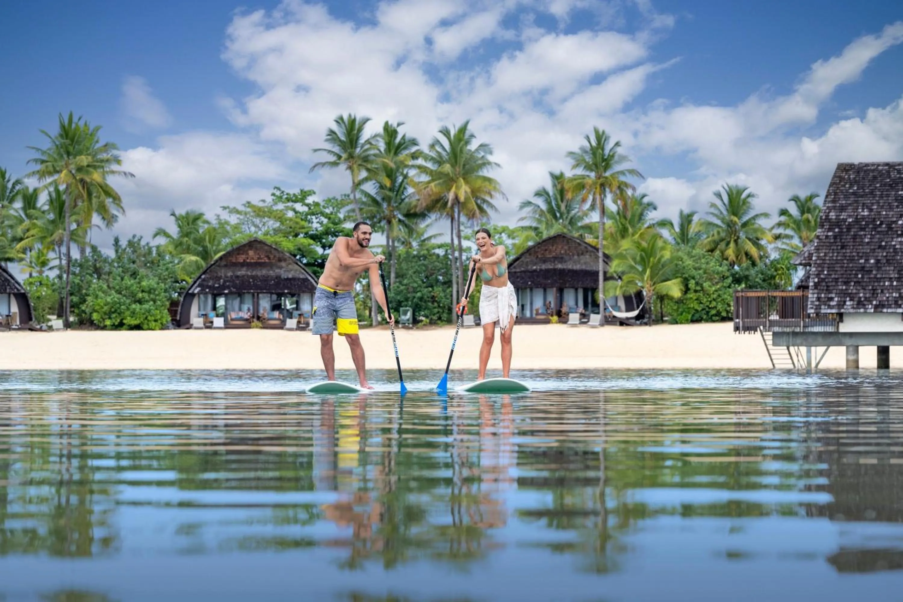 Beach in Fiji Marriott Resort Momi Bay