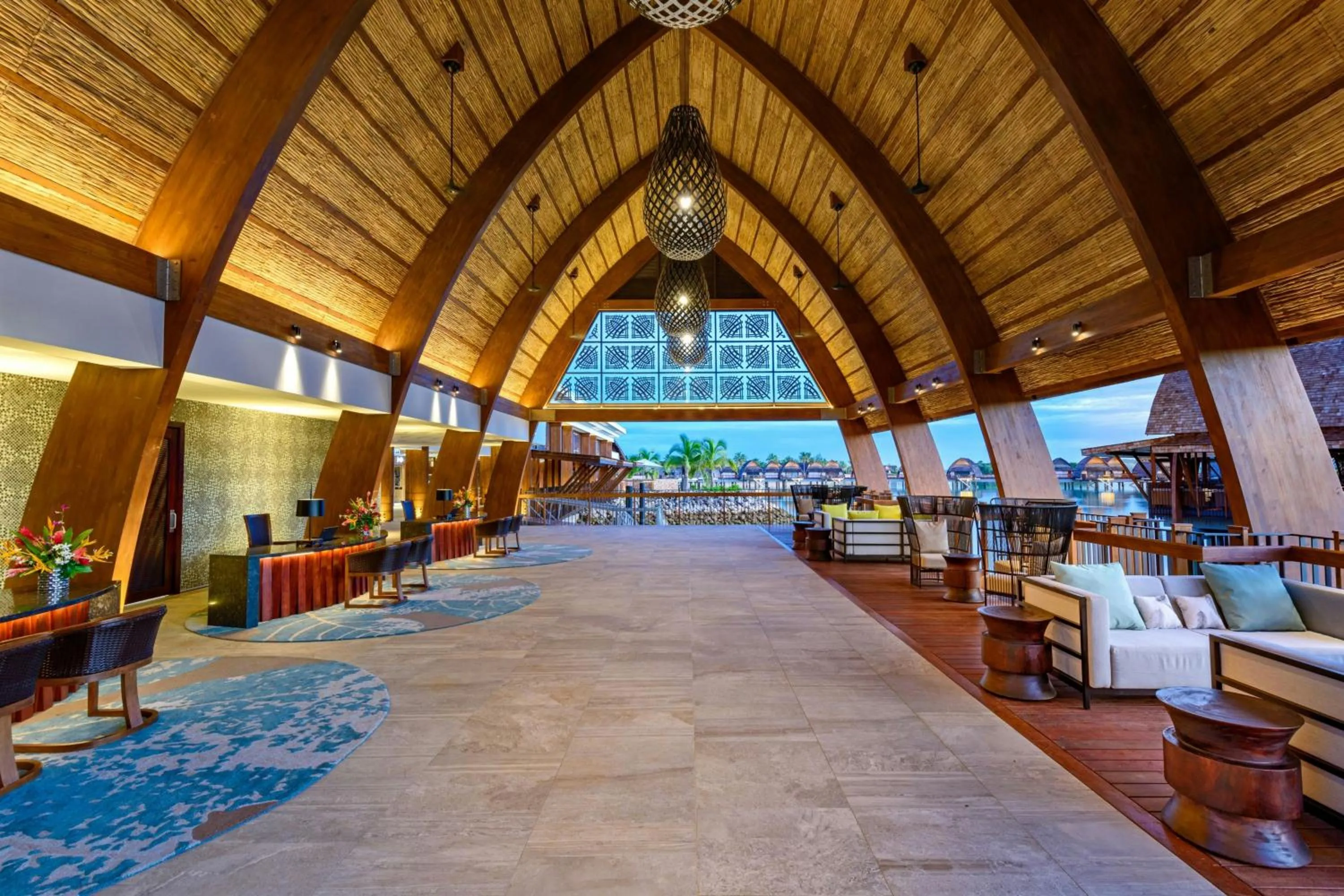 Lobby or reception in Fiji Marriott Resort Momi Bay