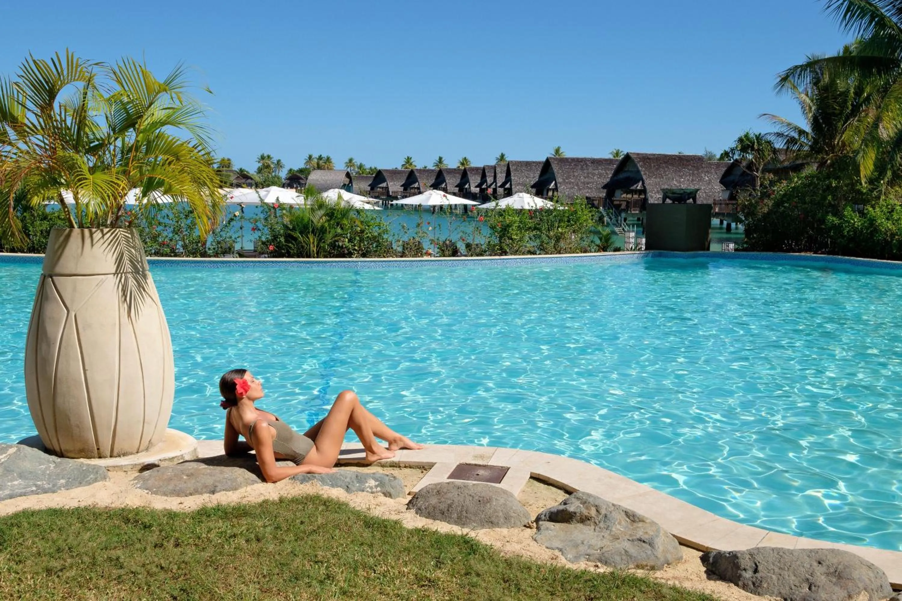 Swimming pool in Fiji Marriott Resort Momi Bay