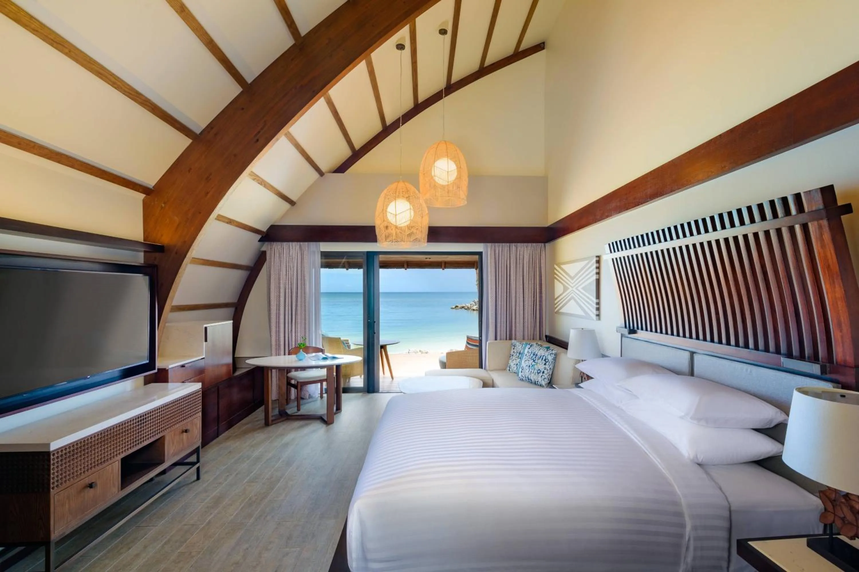 Bedroom, Bed in Fiji Marriott Resort Momi Bay