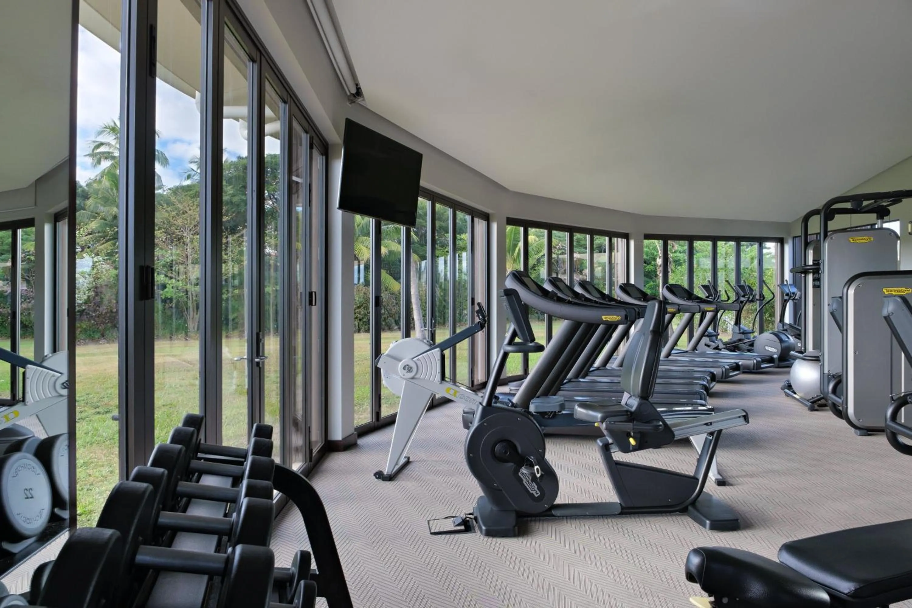 Fitness centre/facilities in Fiji Marriott Resort Momi Bay