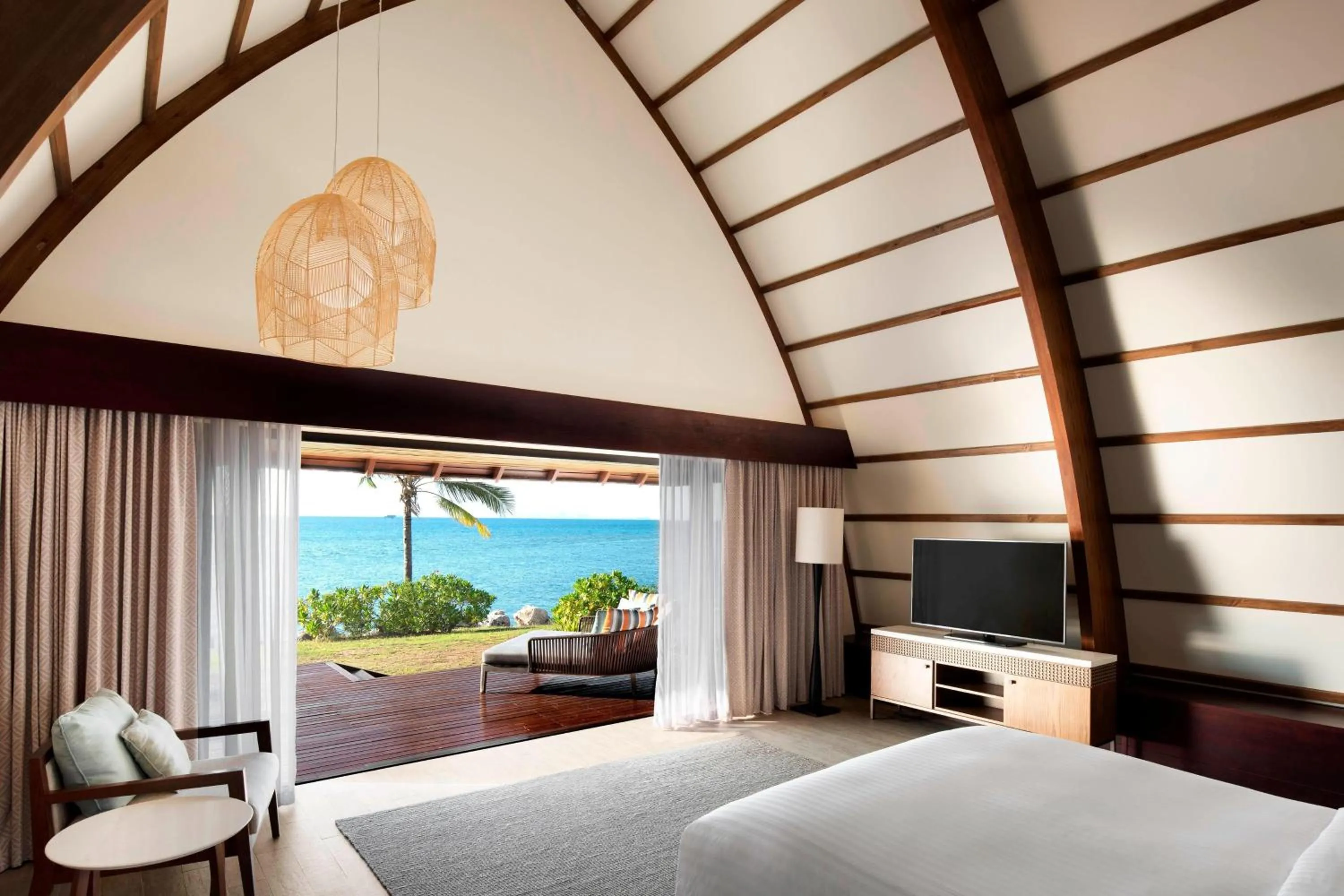 Photo of the whole room, Bed in Fiji Marriott Resort Momi Bay