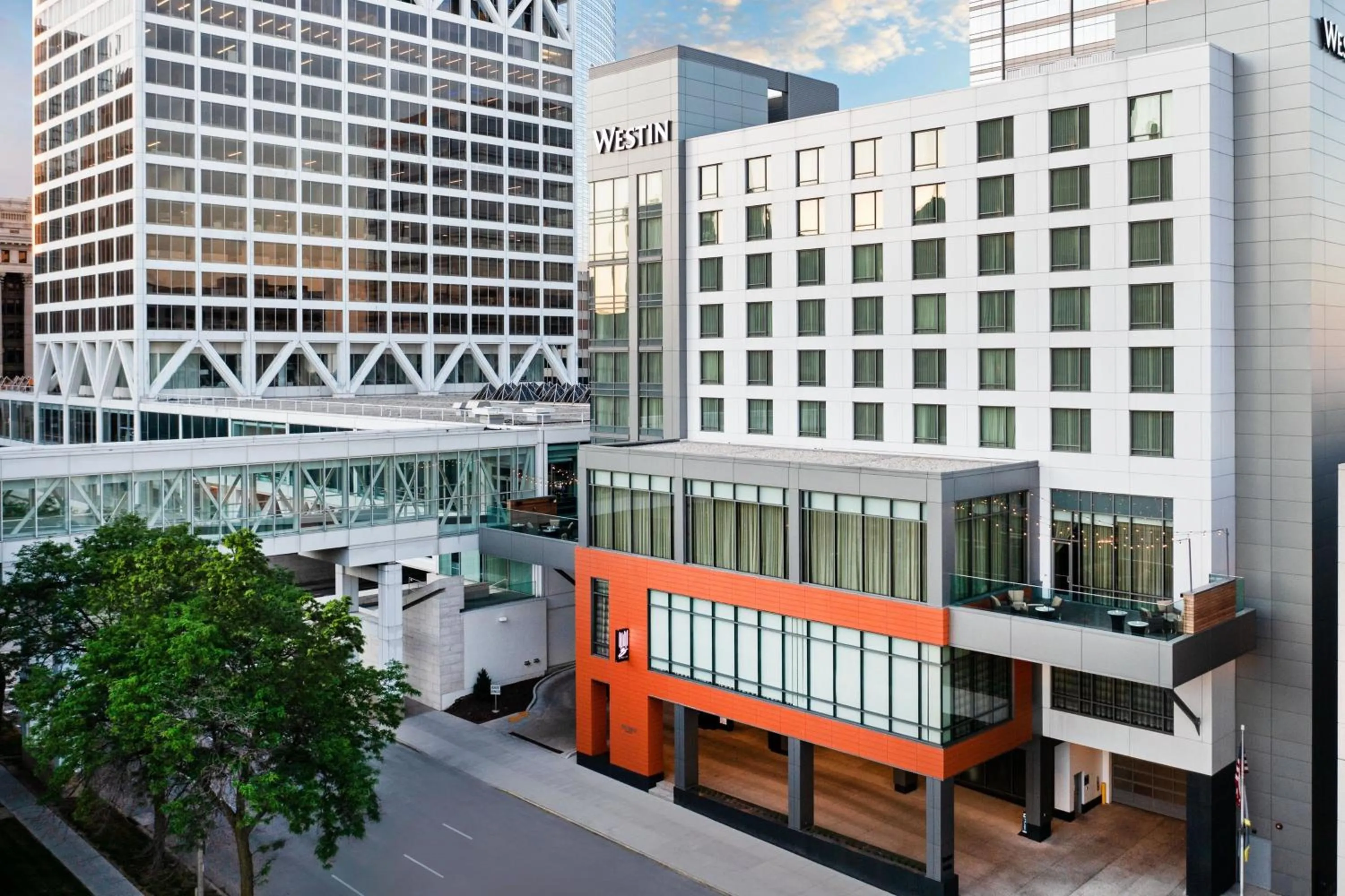 Property building in The Westin Milwaukee