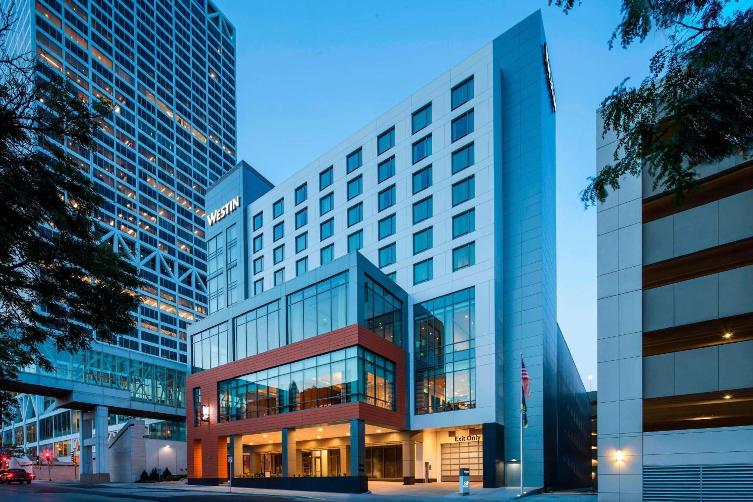 Property building in The Westin Milwaukee