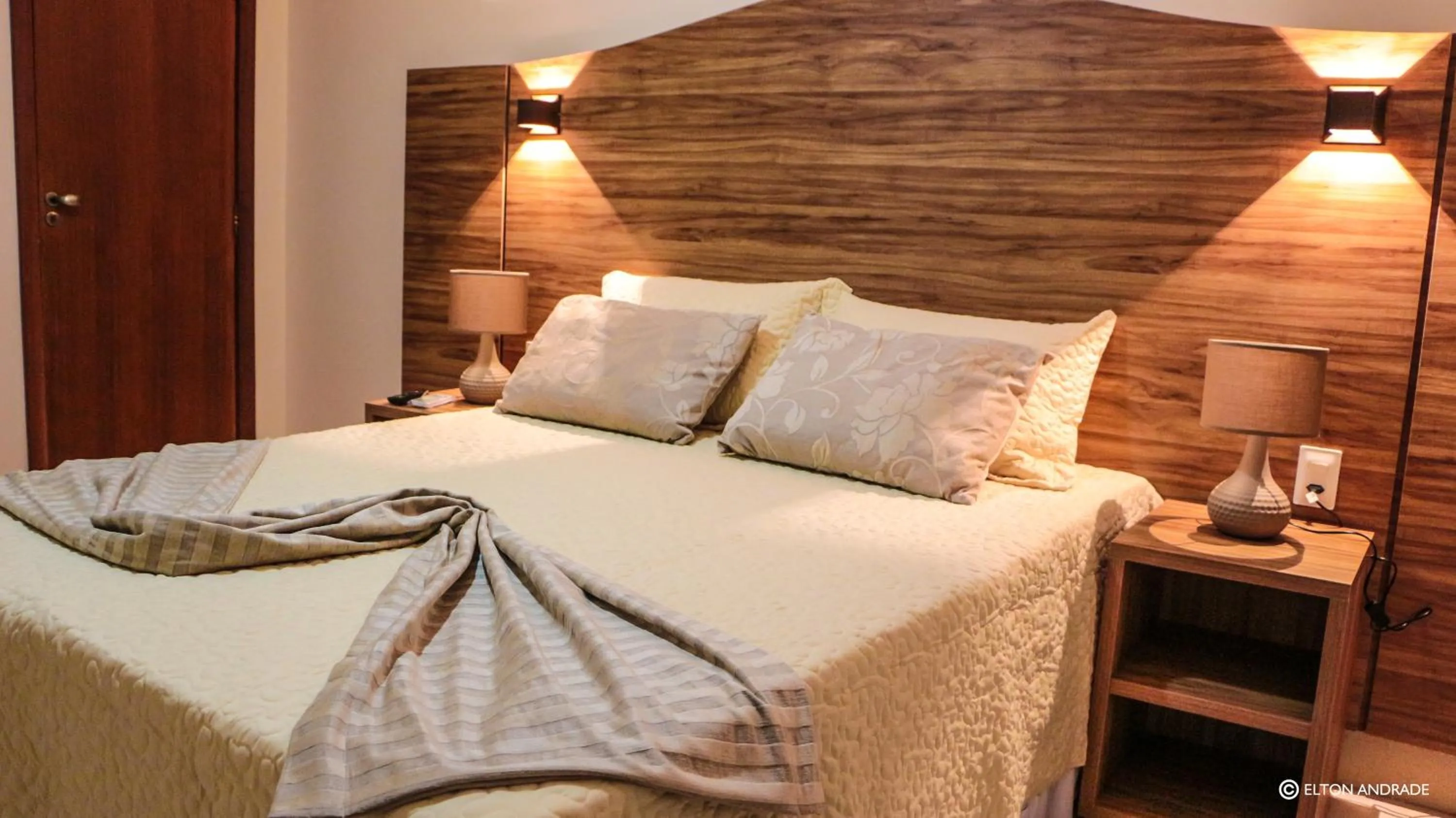 Bed in Terra dos Diamantes Hotel