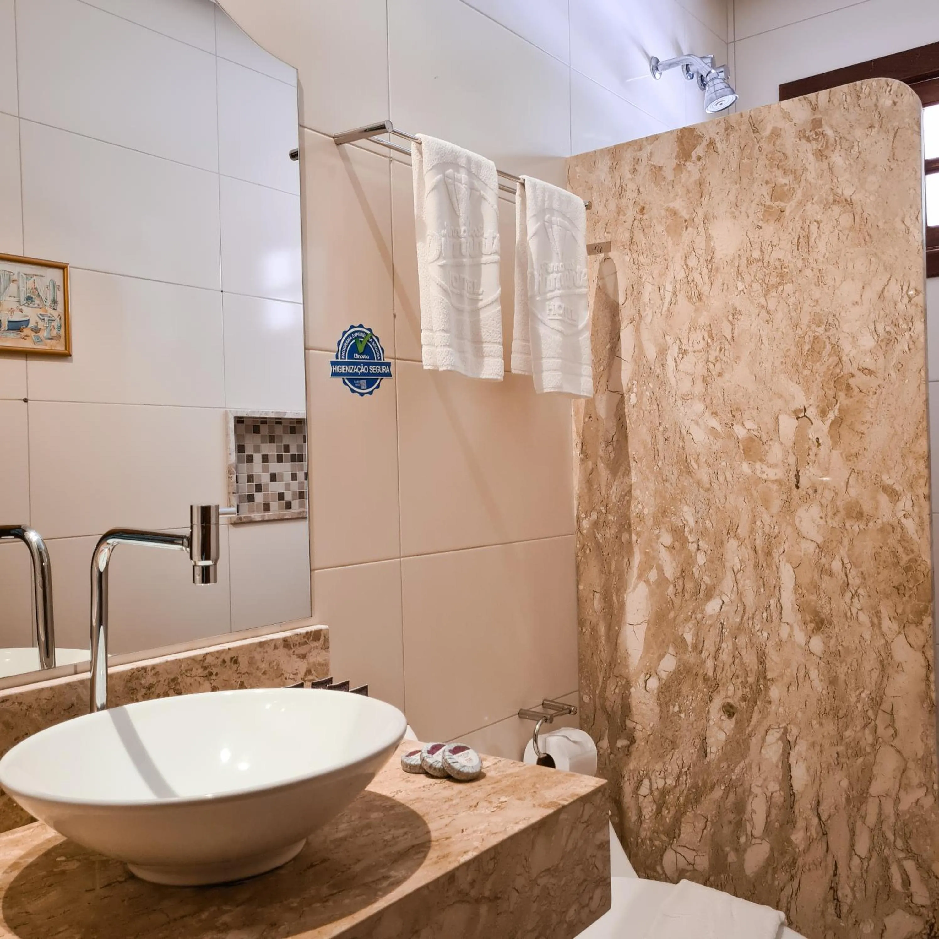Bathroom in Terra dos Diamantes Hotel