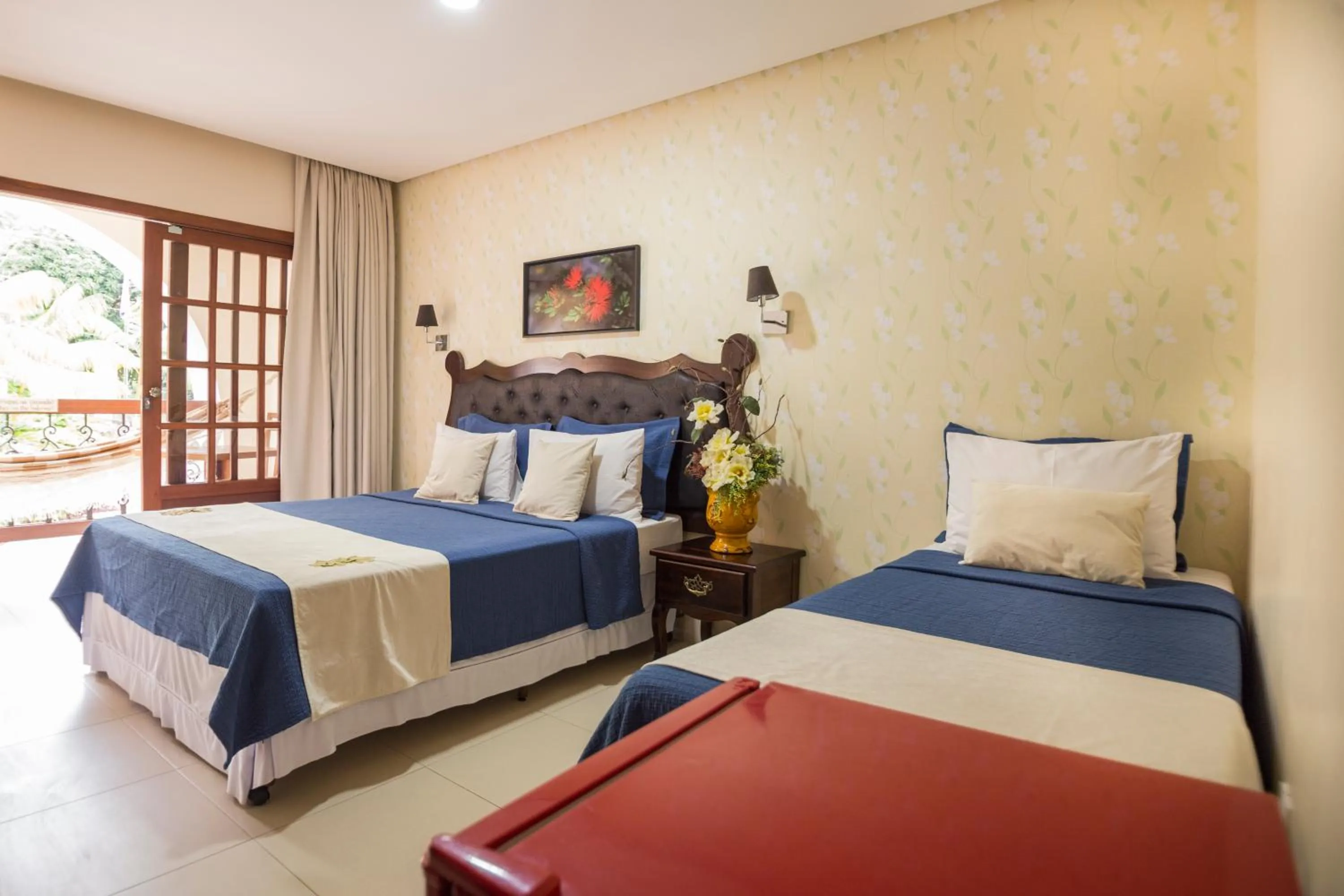 Bedroom, Bed in Terra dos Diamantes Hotel