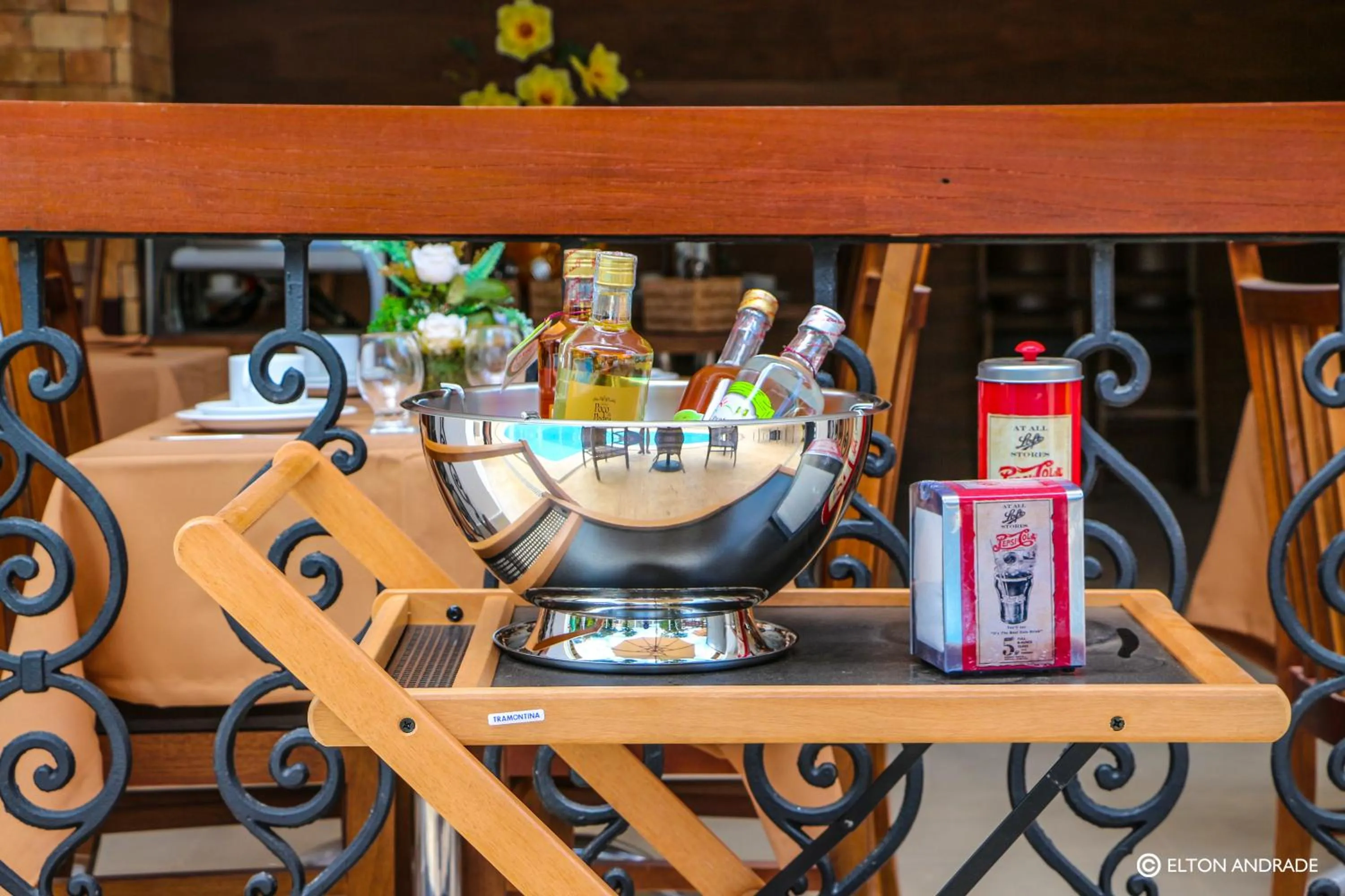 Food and drinks in Terra dos Diamantes Hotel