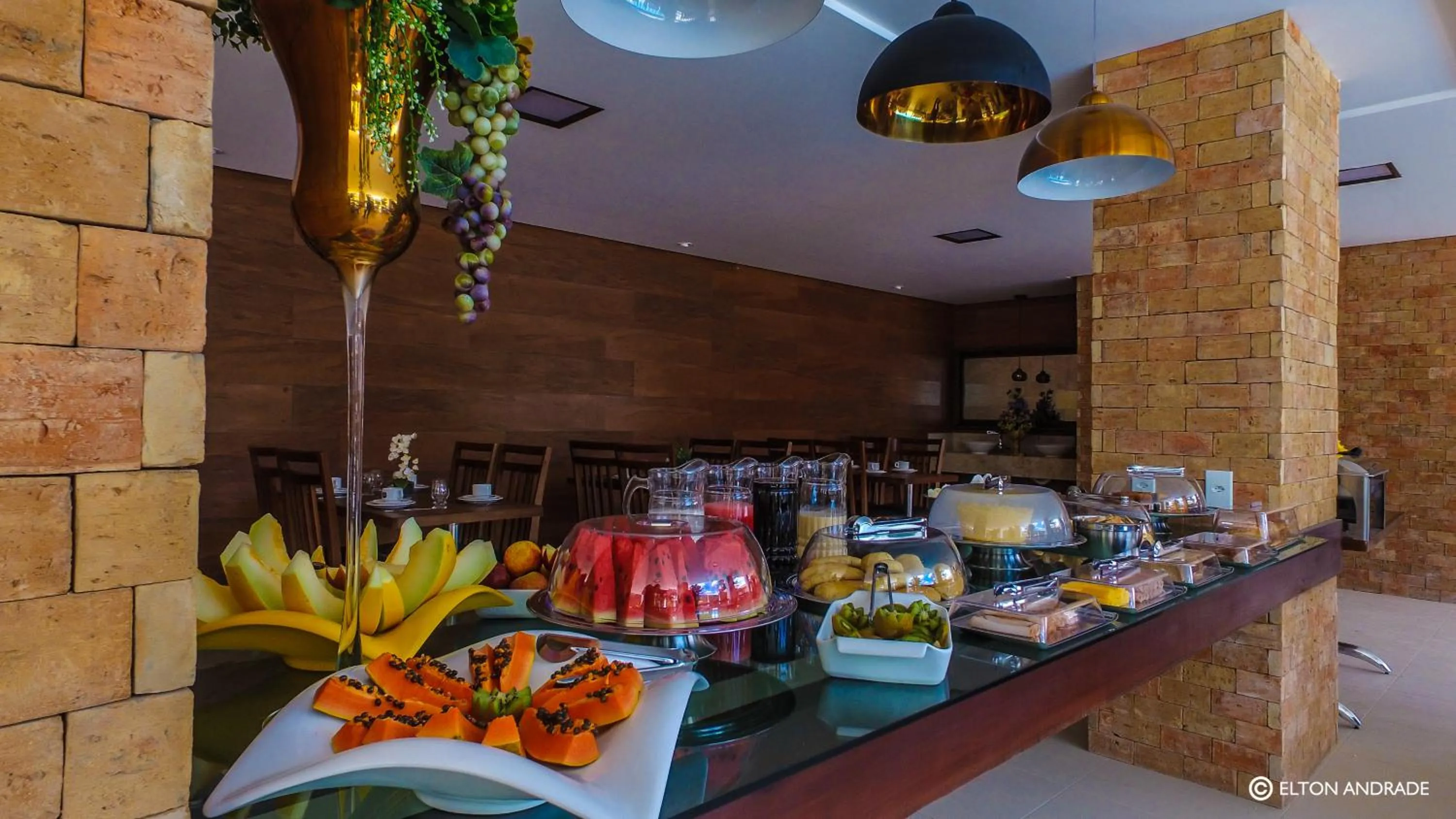 Food and drinks in Terra dos Diamantes Hotel