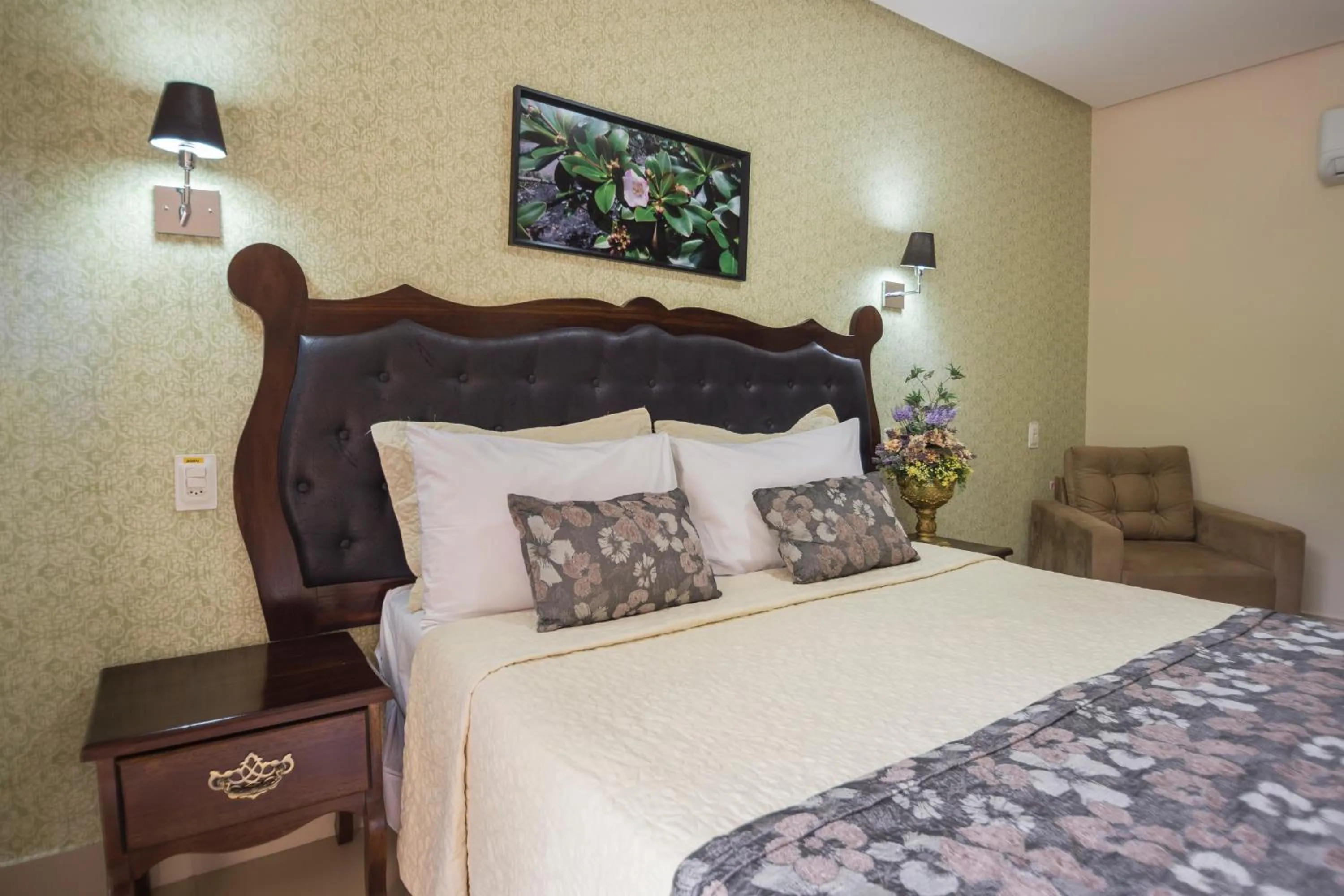 Bed in Terra dos Diamantes Hotel