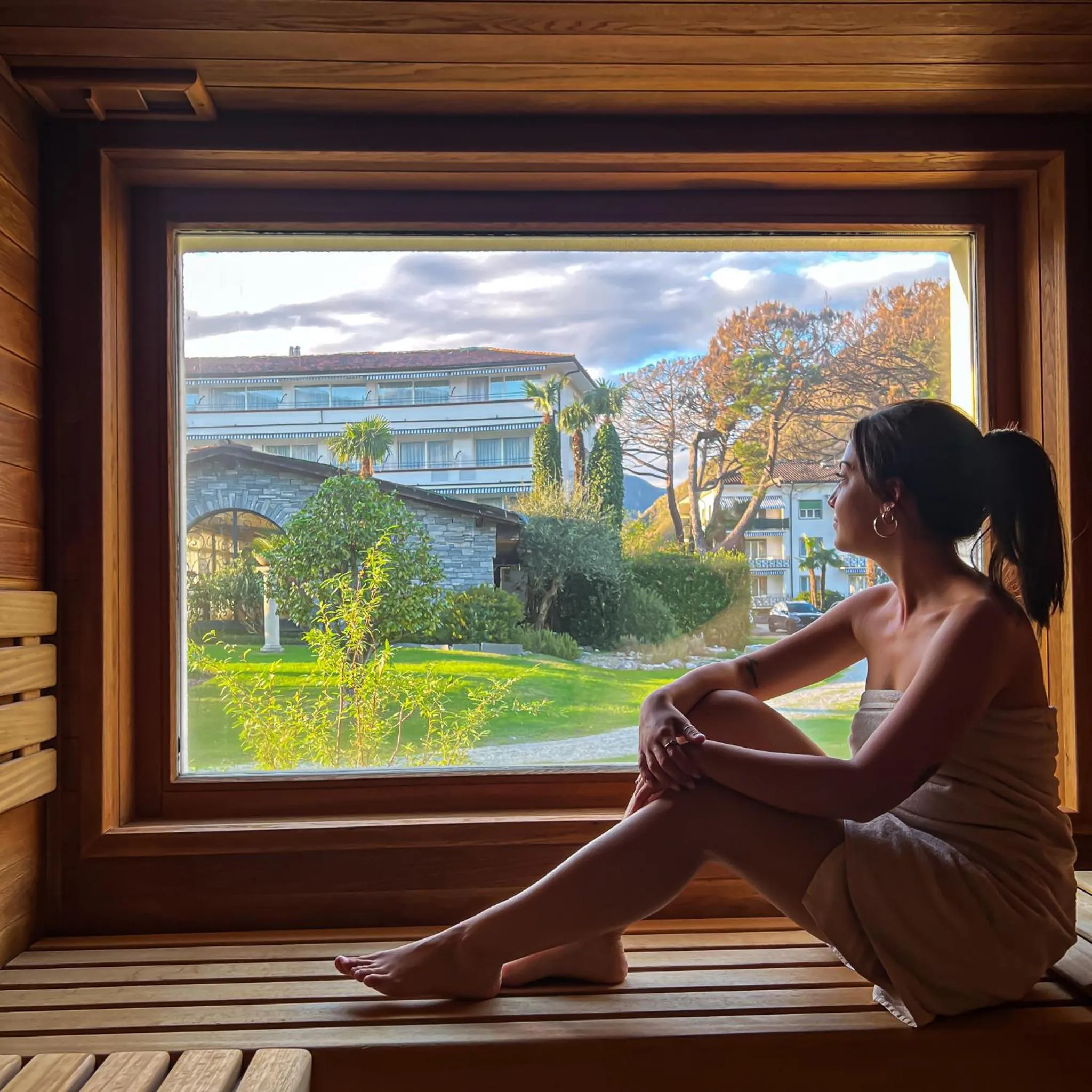 Sauna in Delta Resort Apartments