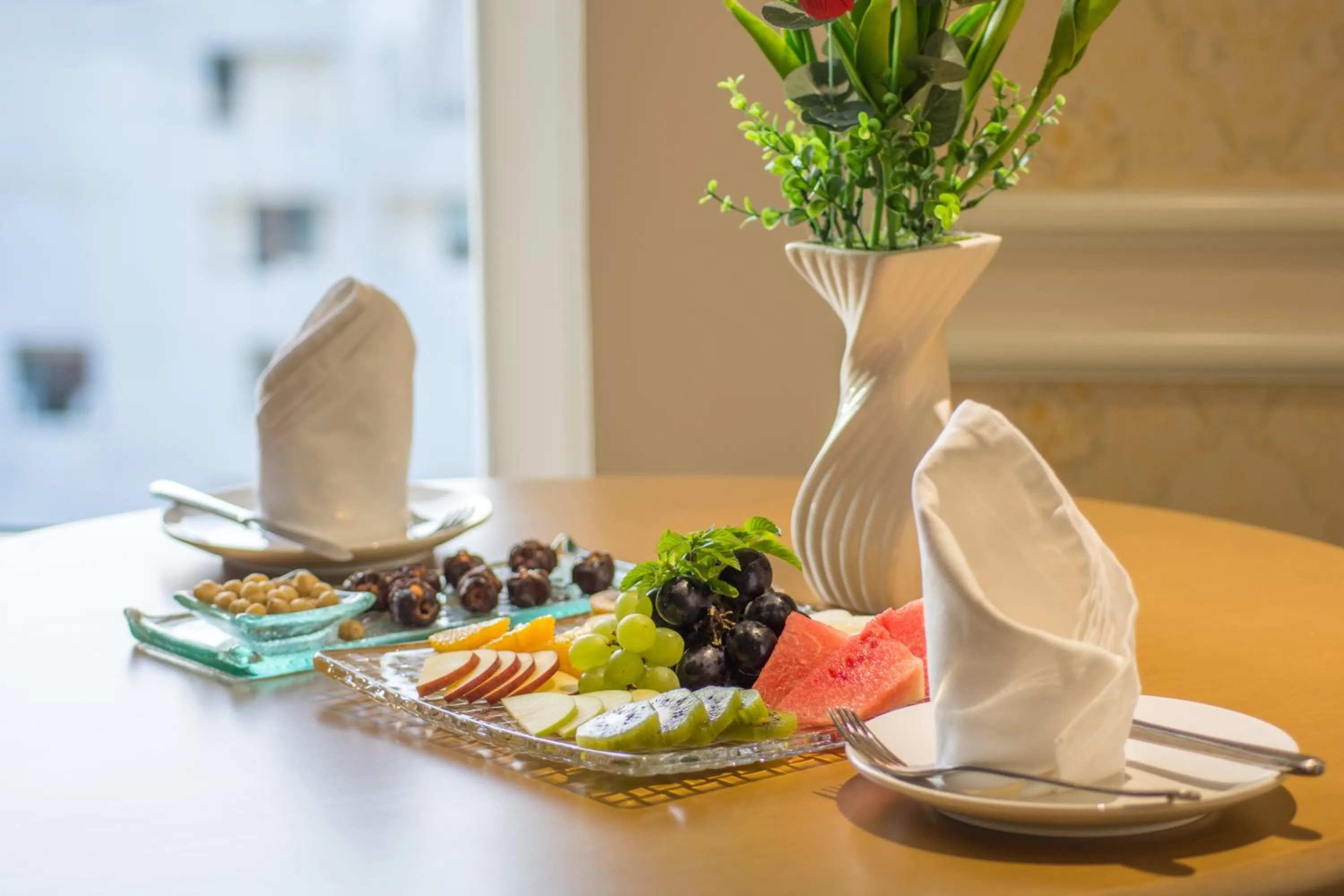 Food in La Roche Hotel