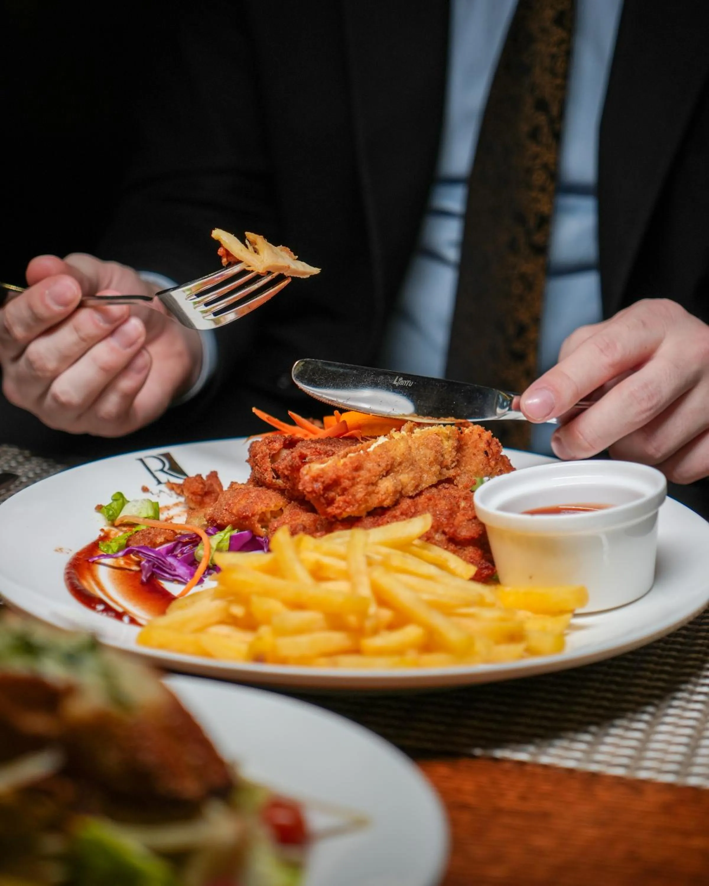 Food in La Roche Hotel