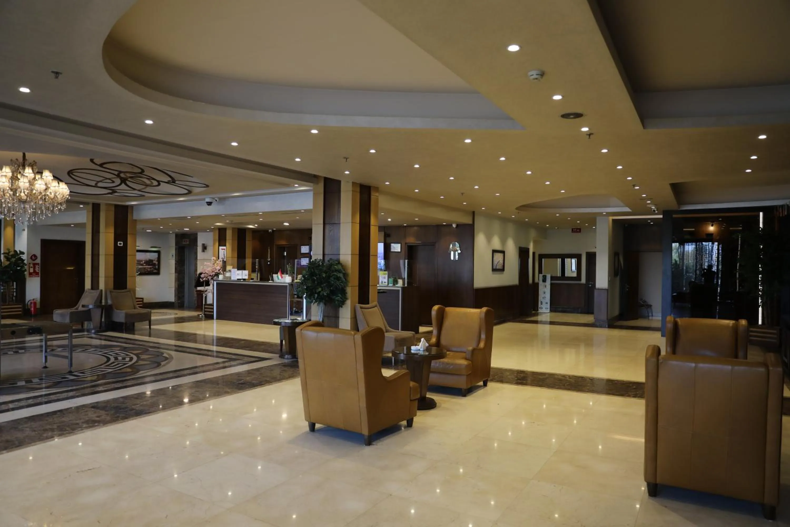 Lobby or reception in La Roche Hotel