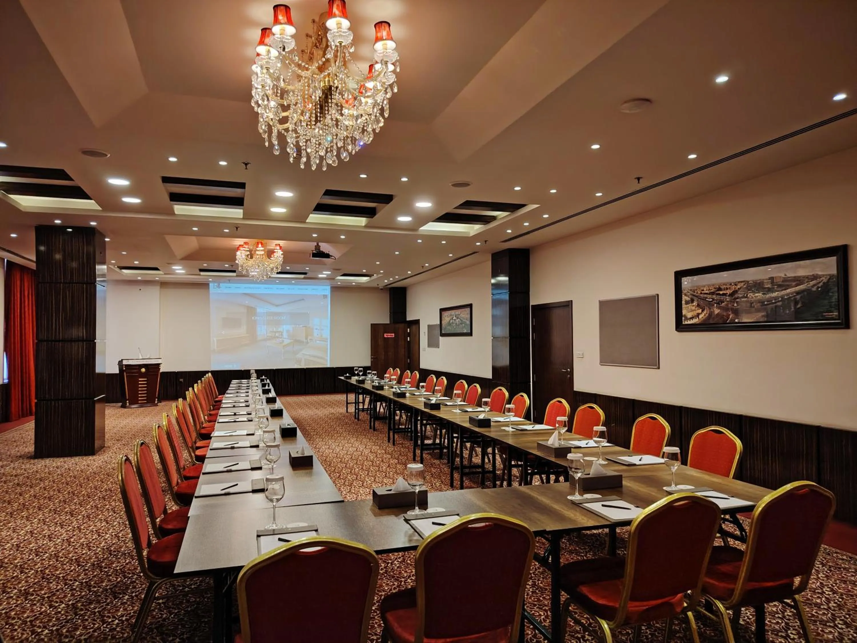 Meeting/conference room in La Roche Hotel