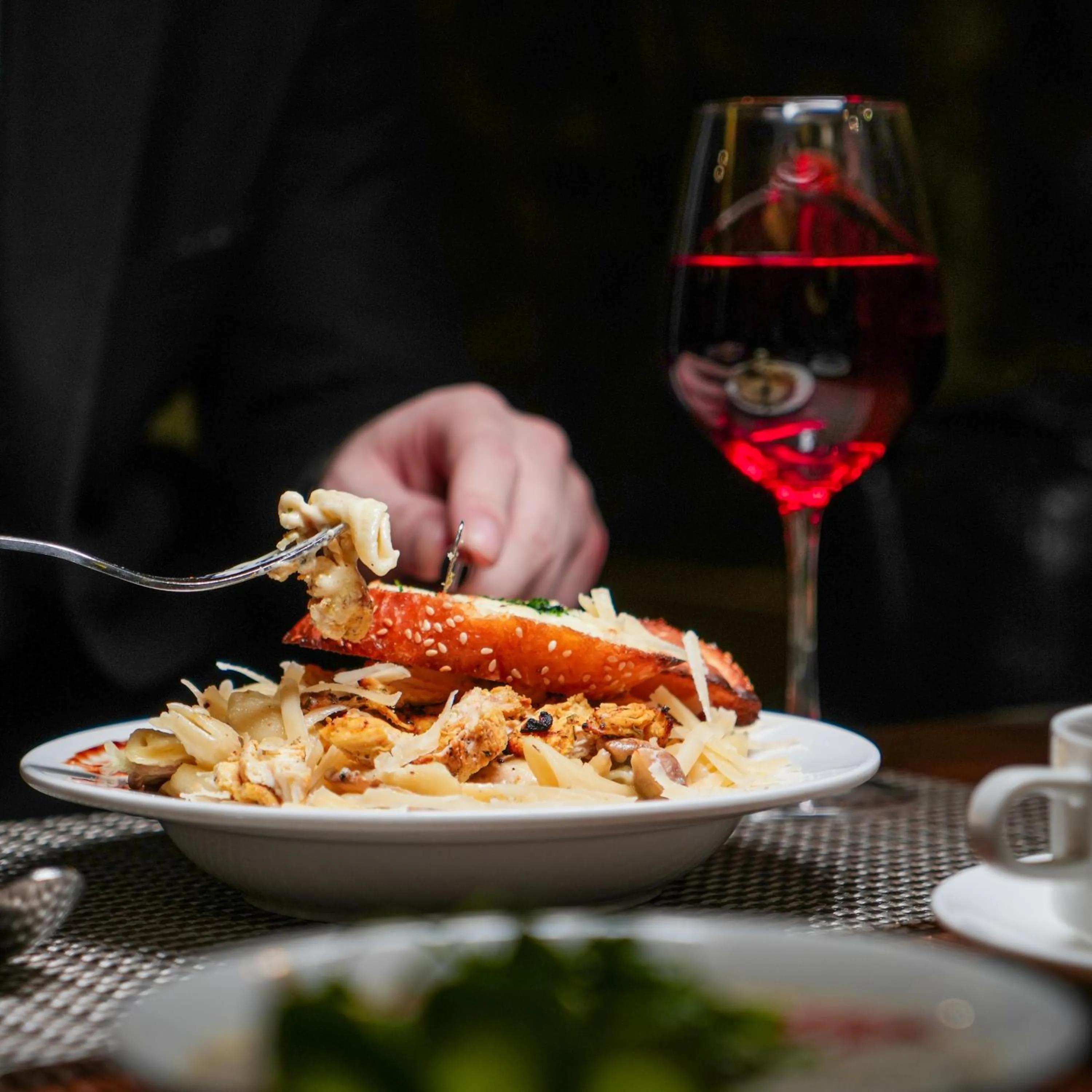 Food in La Roche Hotel