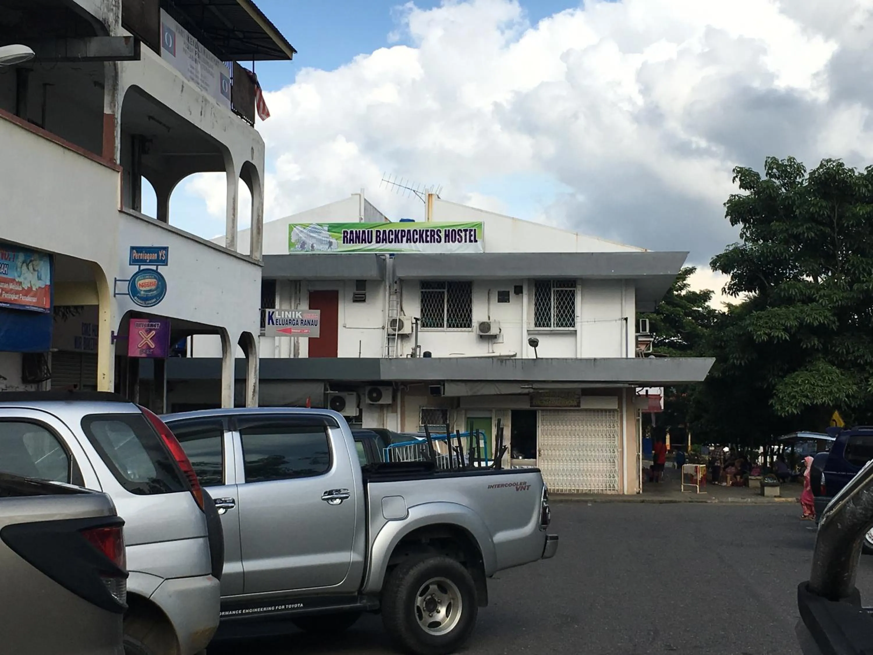 Bird's eye view in Ranau Backpackers Hostel