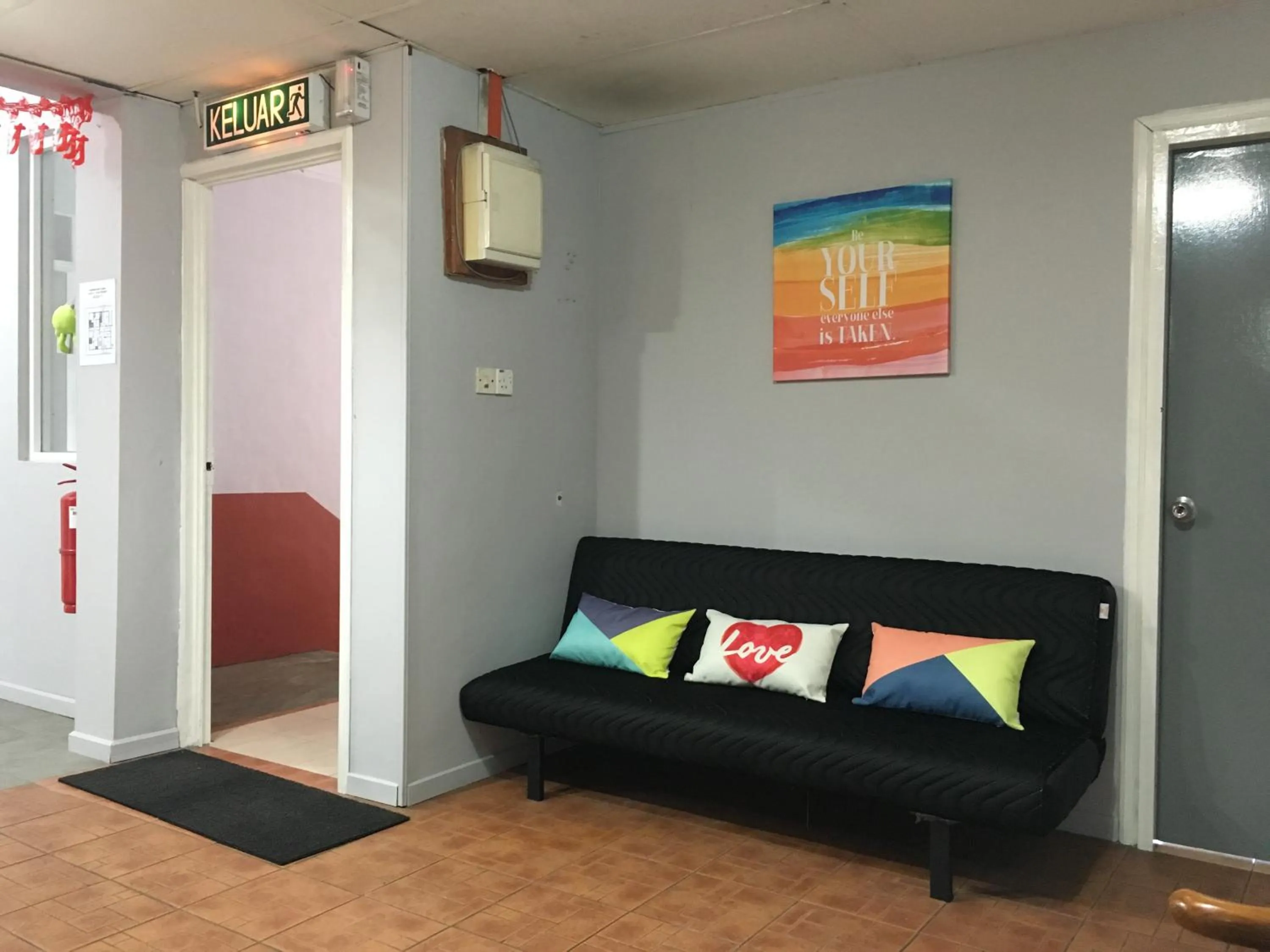 Area and facilities in Ranau Backpackers Hostel