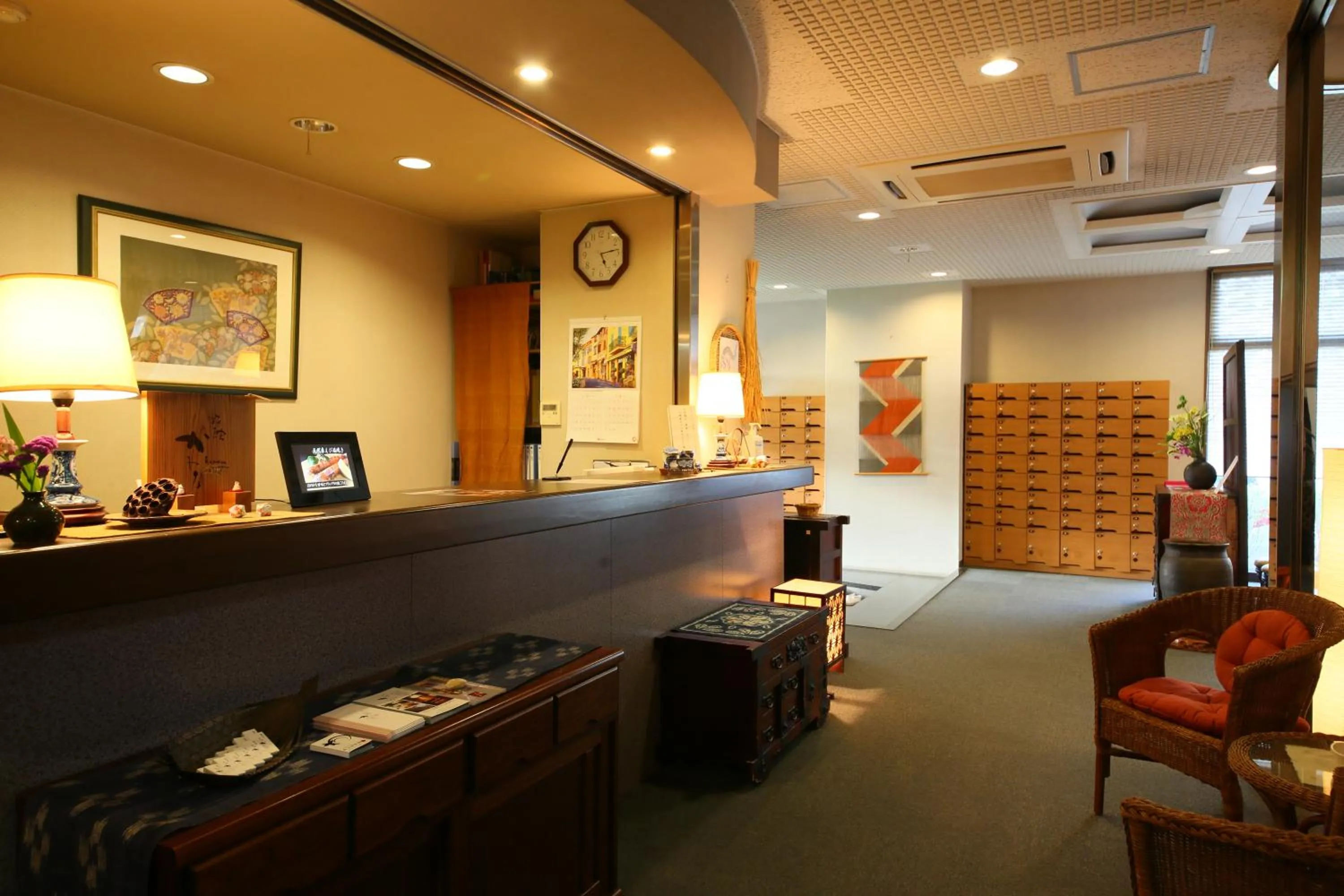 Lobby or reception in 旅館かわな -Ryokan Kawana-