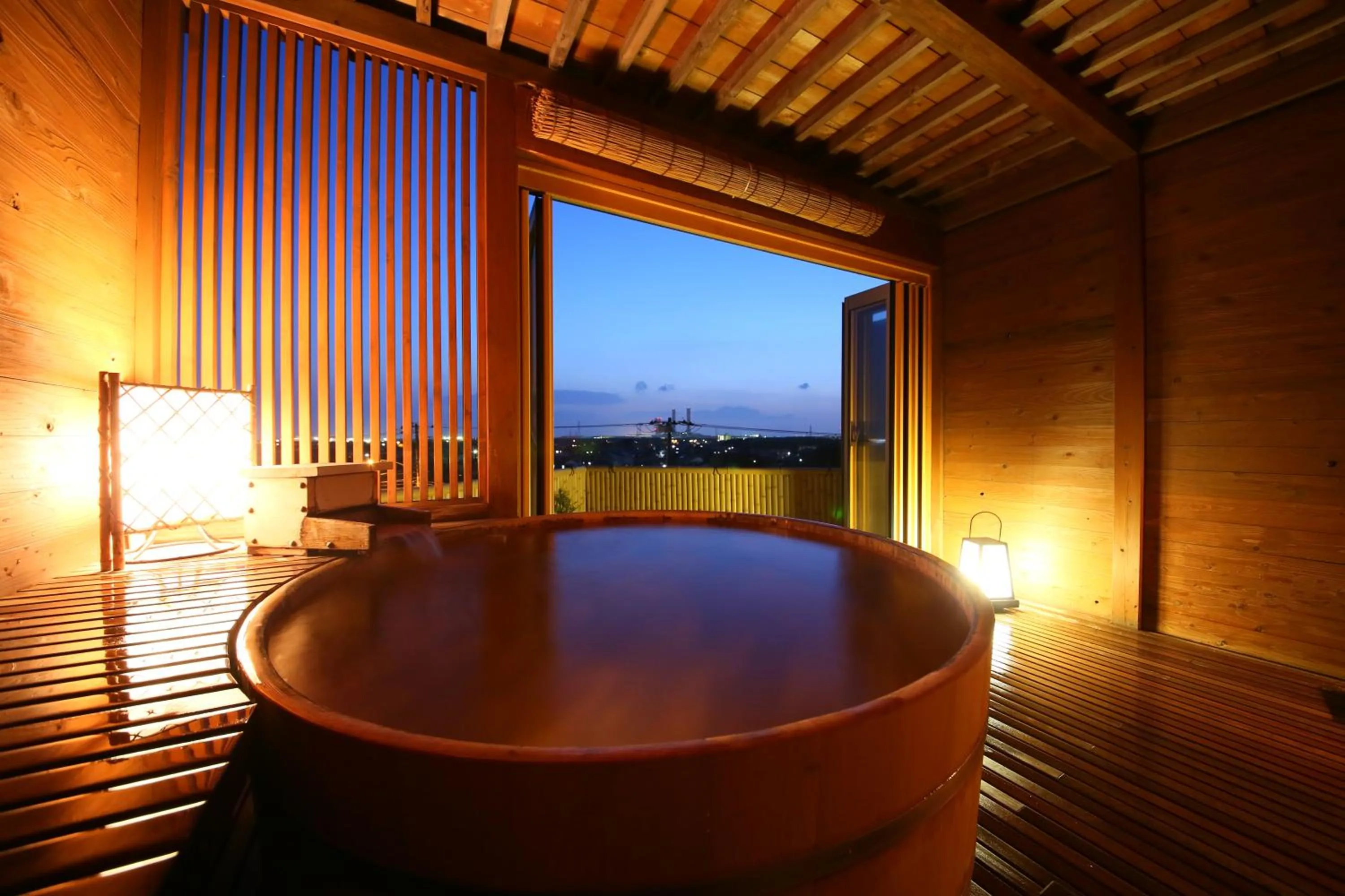 Open Air Bath in 旅館かわな -Ryokan Kawana-