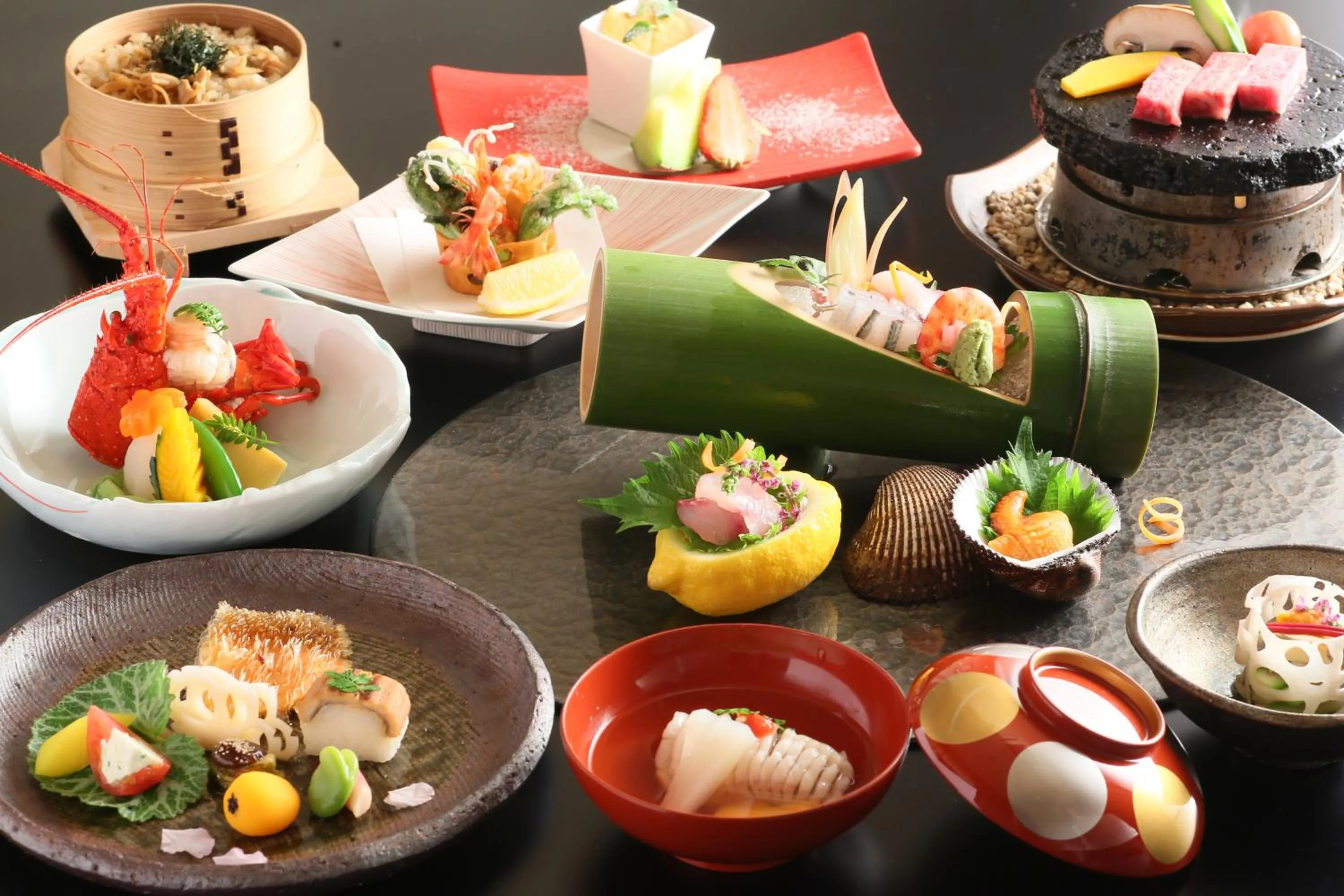 Dinner in 旅館かわな -Ryokan Kawana-