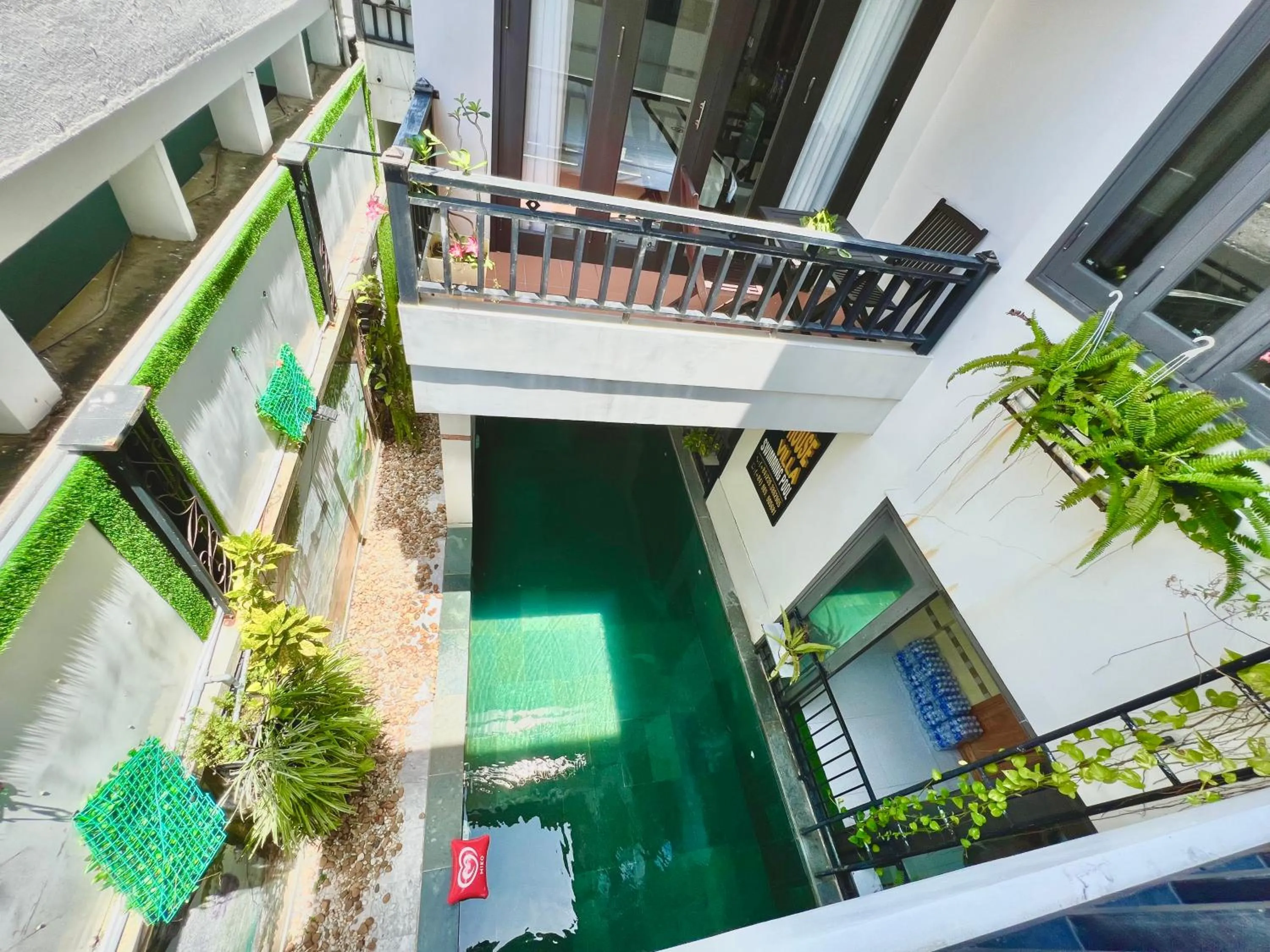 Pool view in Ngo House Villa