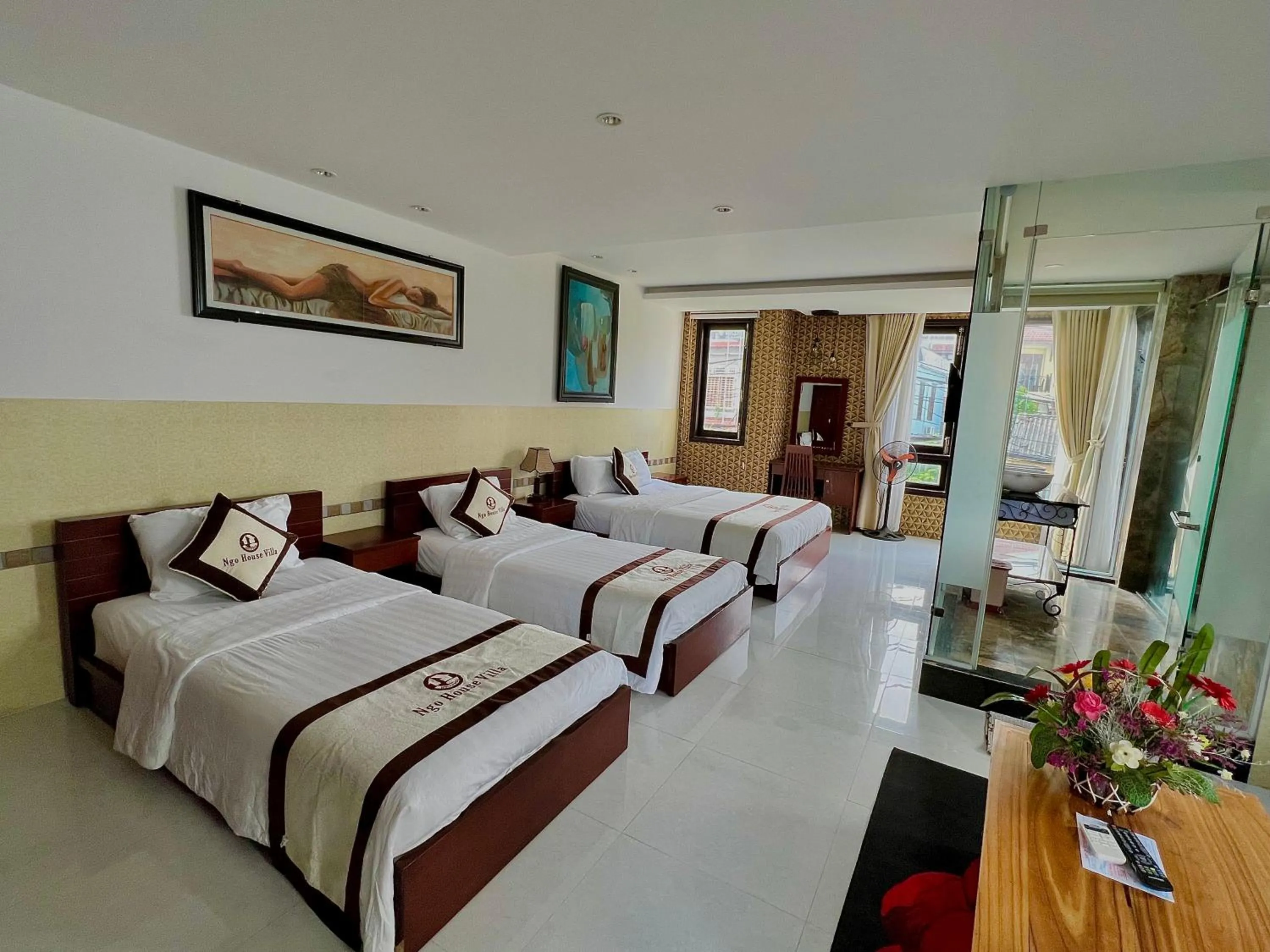 Photo of the whole room, Bed in Ngo House Villa