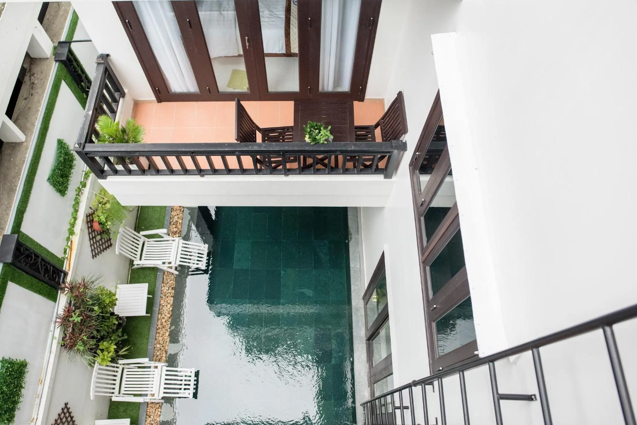 Balcony/Terrace in Ngo House Villa