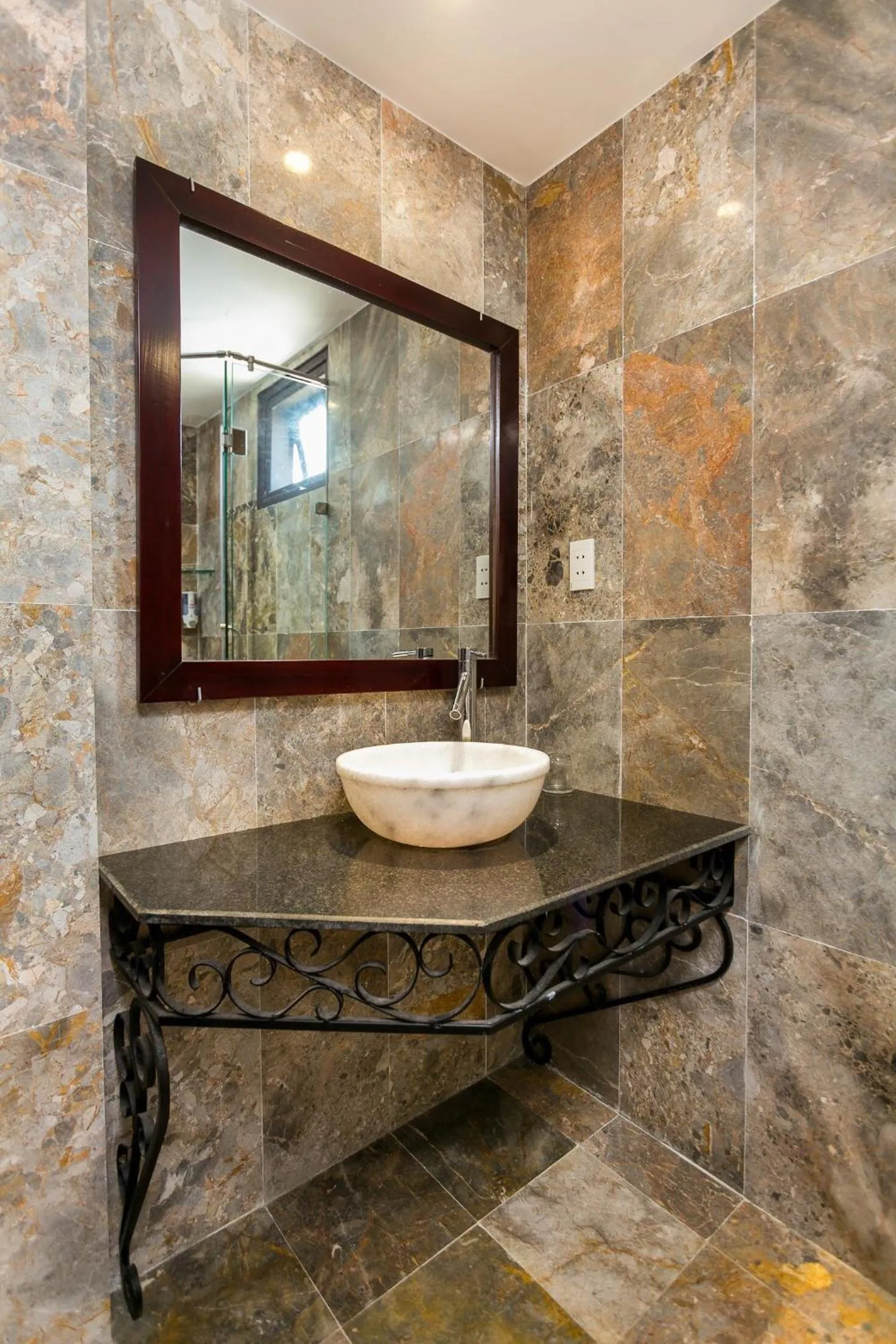 Bathroom in Ngo House Villa