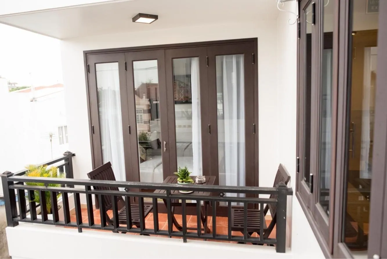 Balcony/Terrace in Ngo House Villa