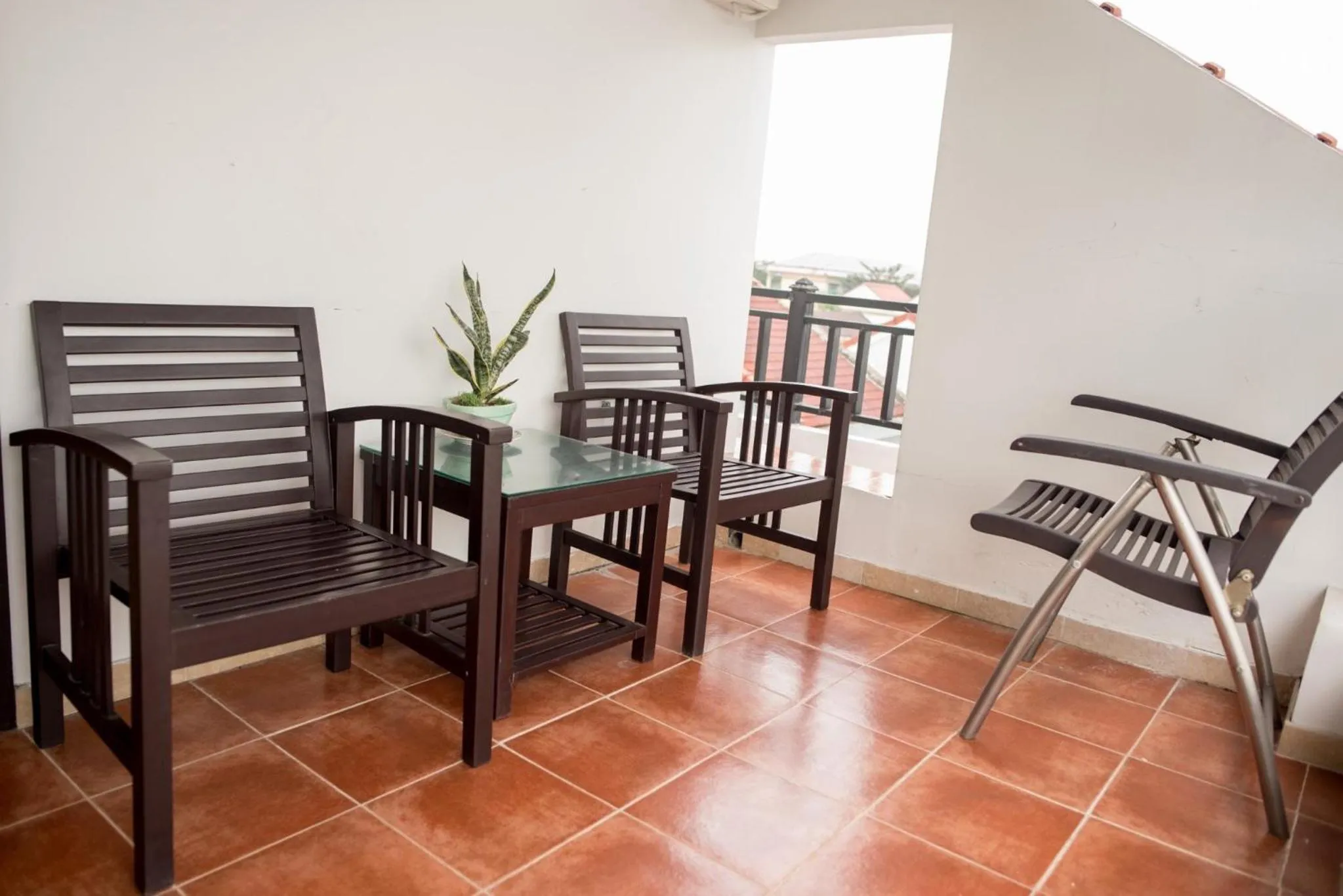 Balcony/Terrace in Ngo House Villa