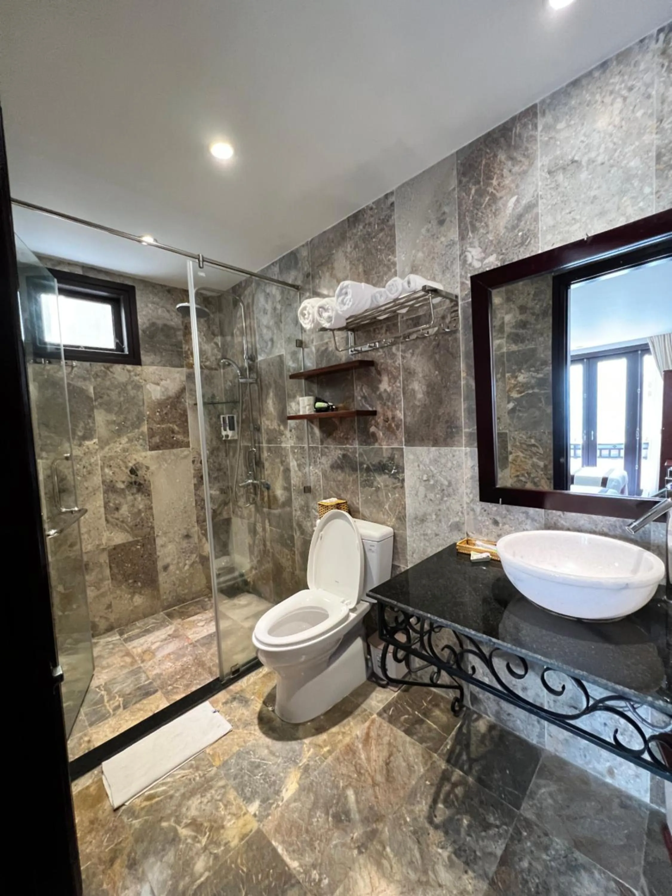 Bathroom in Ngo House Villa