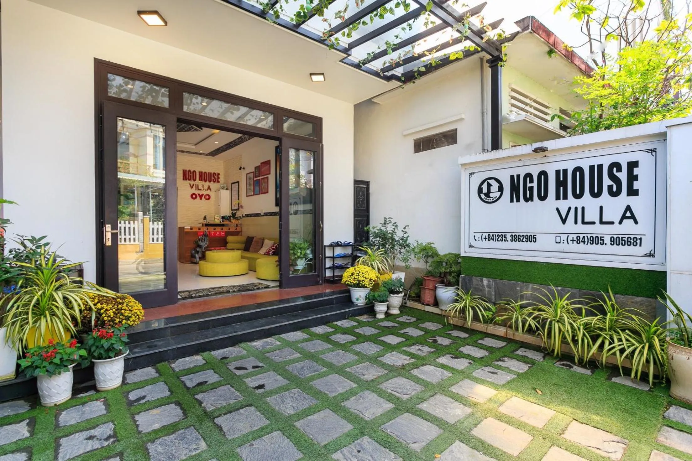 Property building in Ngo House Villa
