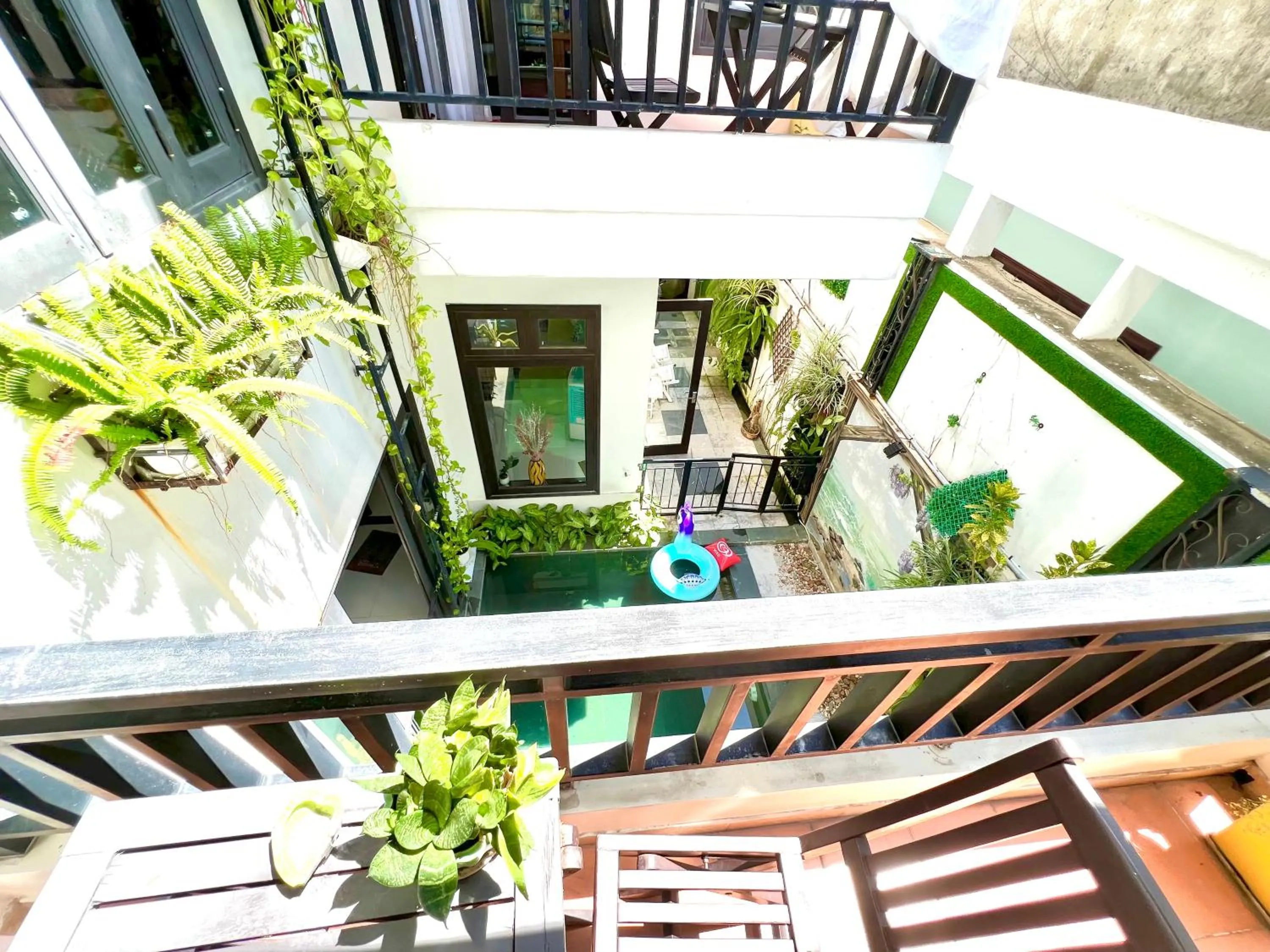 Balcony/Terrace in Ngo House Villa